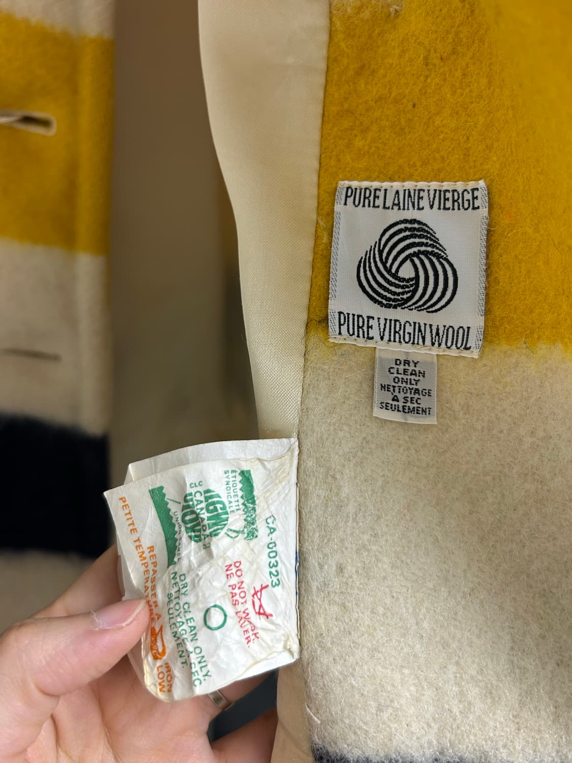 허드슨베이 빈티지 헤비울 코트 상품이미지4