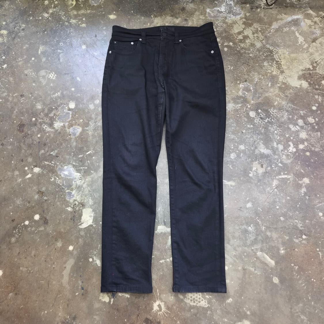 33) 플랙진 플랙 커츠 블랙진 청바지 데님팬츠 상품이미지2