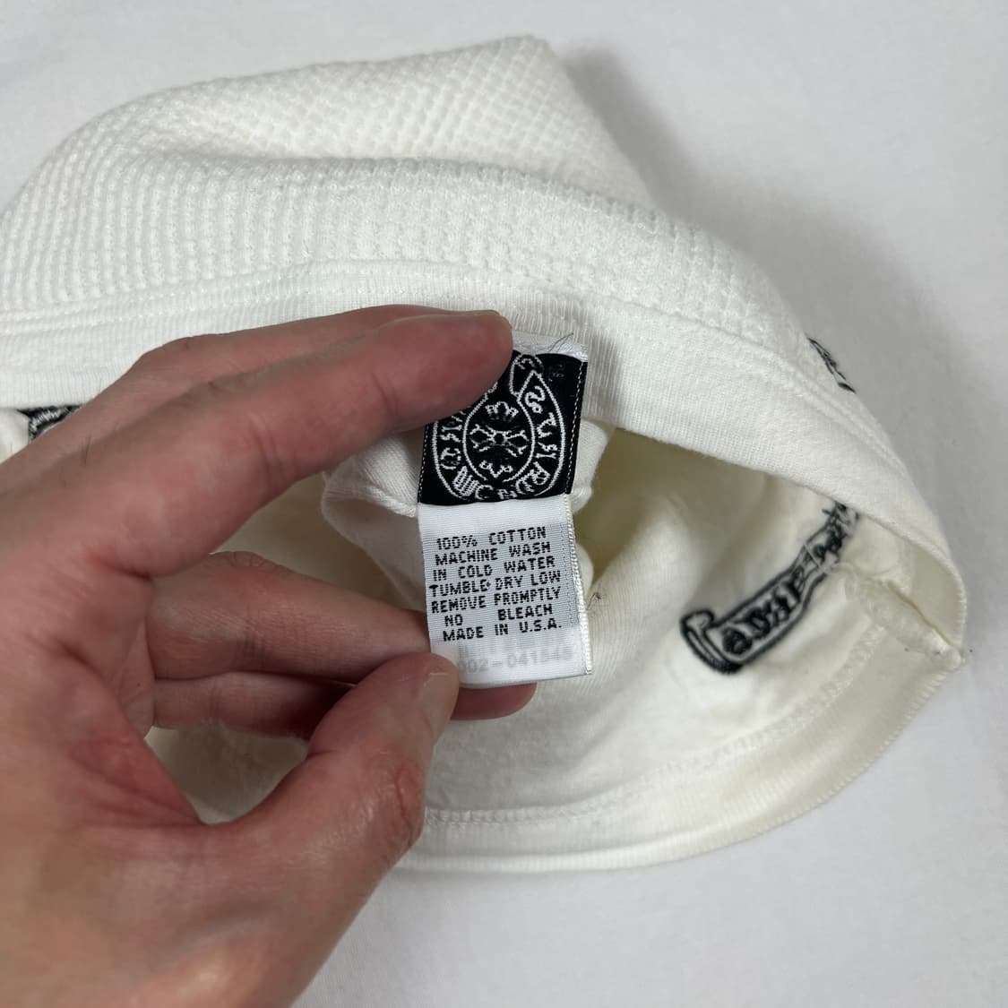 크롬하츠 chrome hearts 로고 써멀 비니 모자 상품이미지6