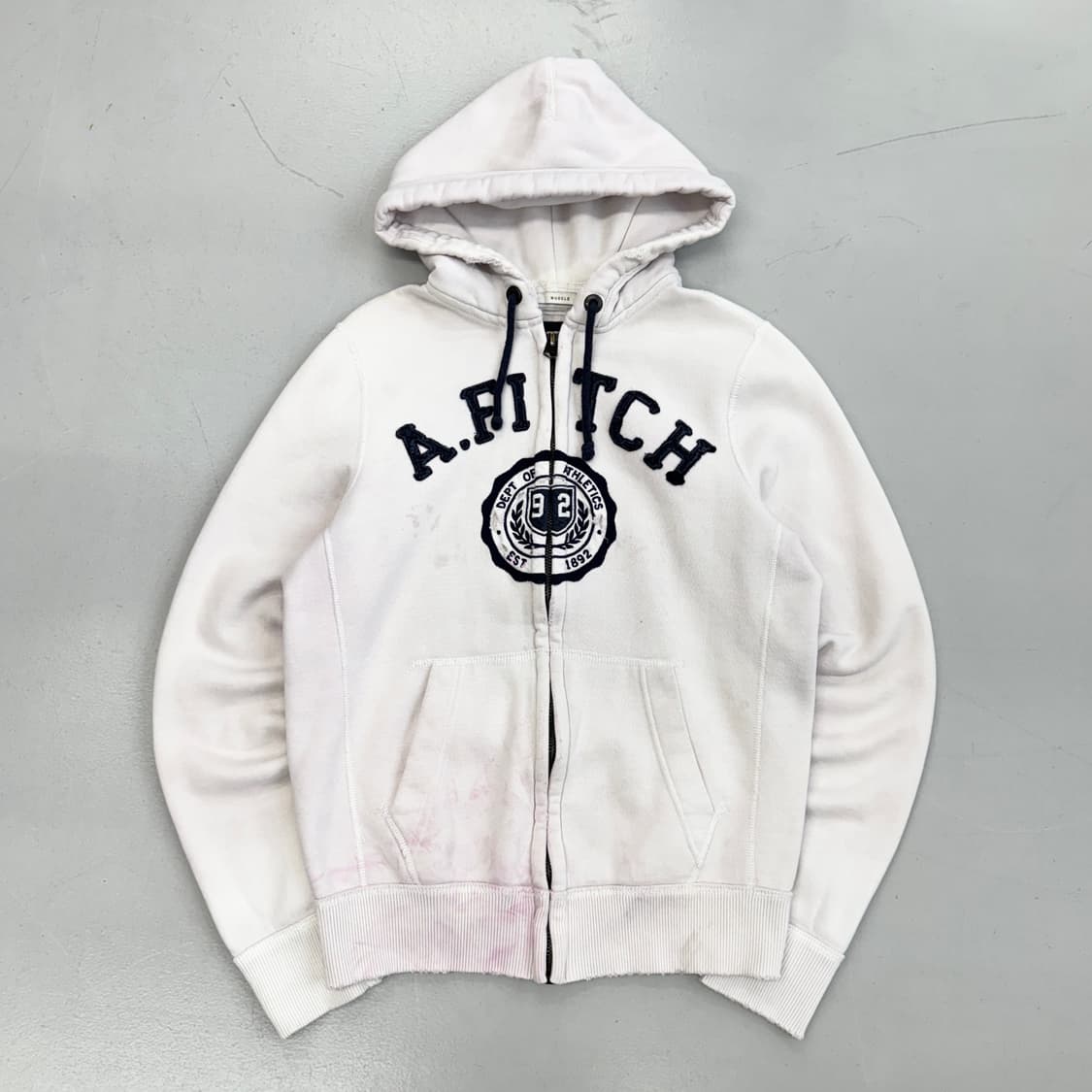아베크롬비 Y2K 아치로고 후드집업 상품이미지2