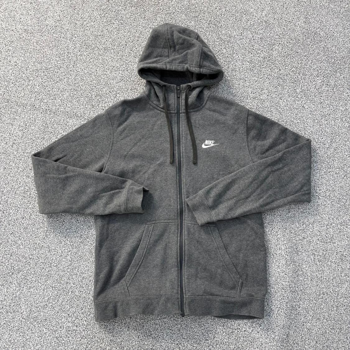 M 나이키 기모 후드 집업 자켓 0304J 상품이미지1