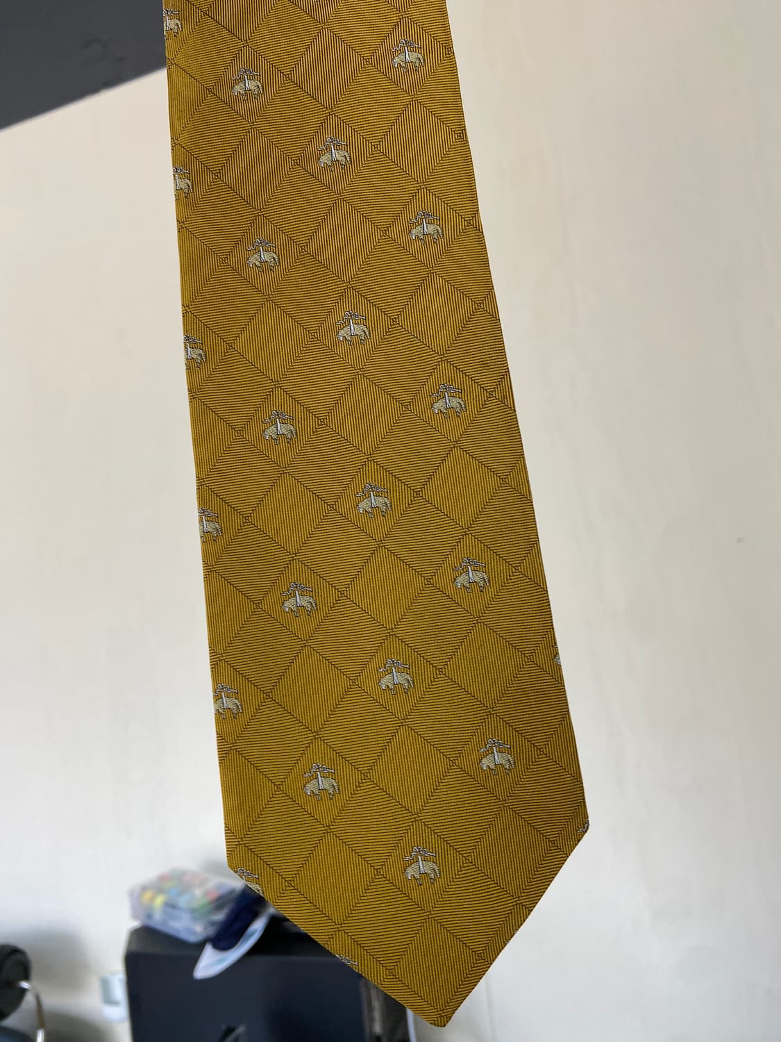 브룩스브라더스 명품 정품 모노그램 넥타이 상품이미지8