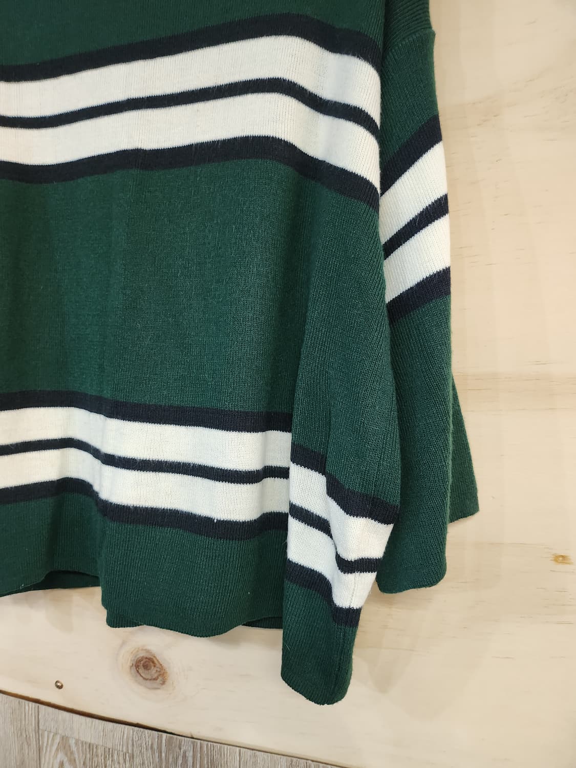 1079) 플라스틱아일랜드 8부 니트 상품이미지4