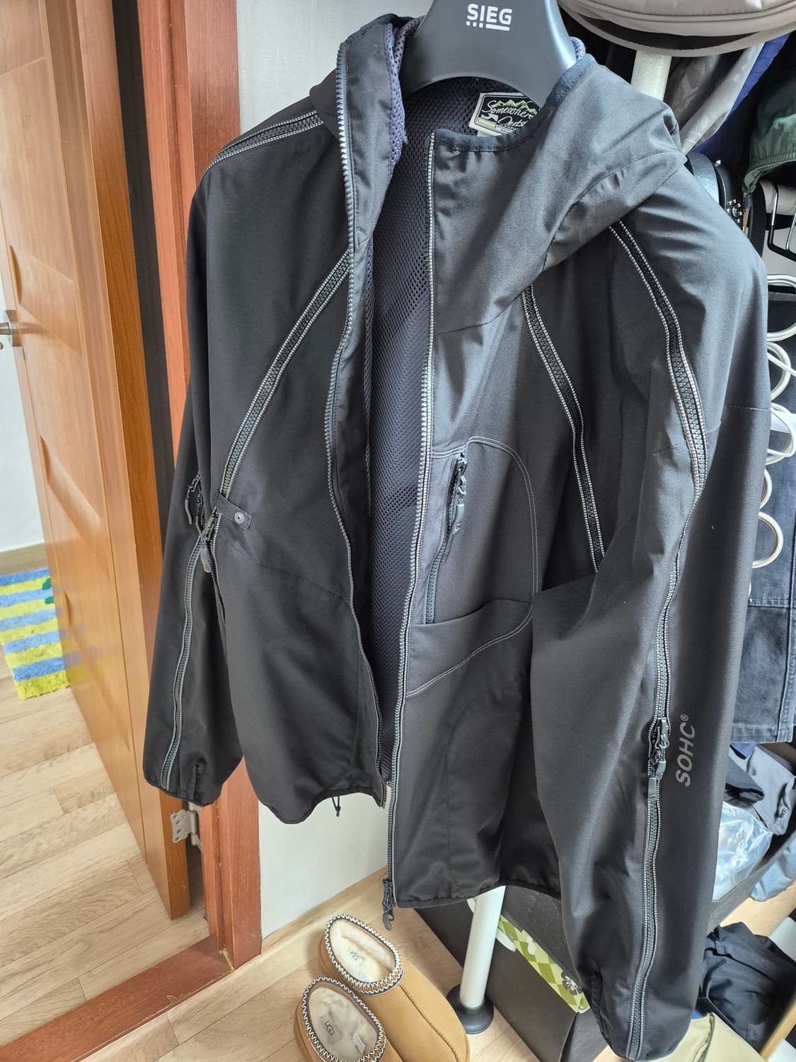 썸웨어아웃사이드 바람막이 XL 상품이미지6