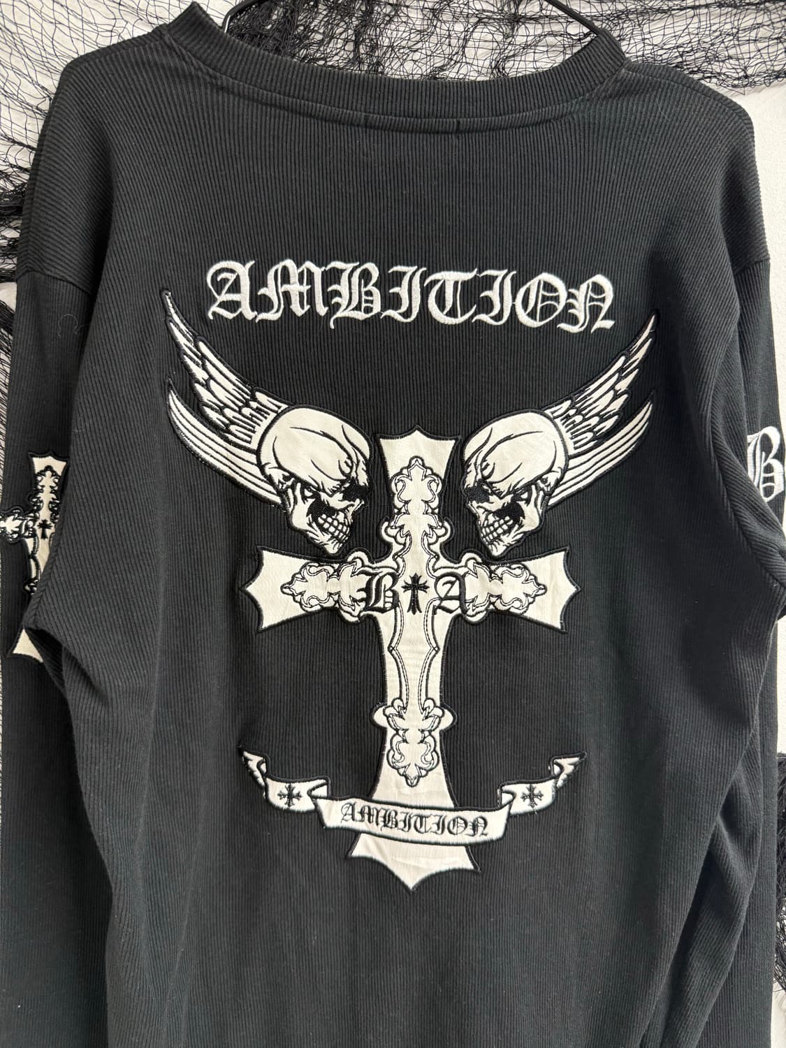 Punk mood patch longsleeve 상품이미지2