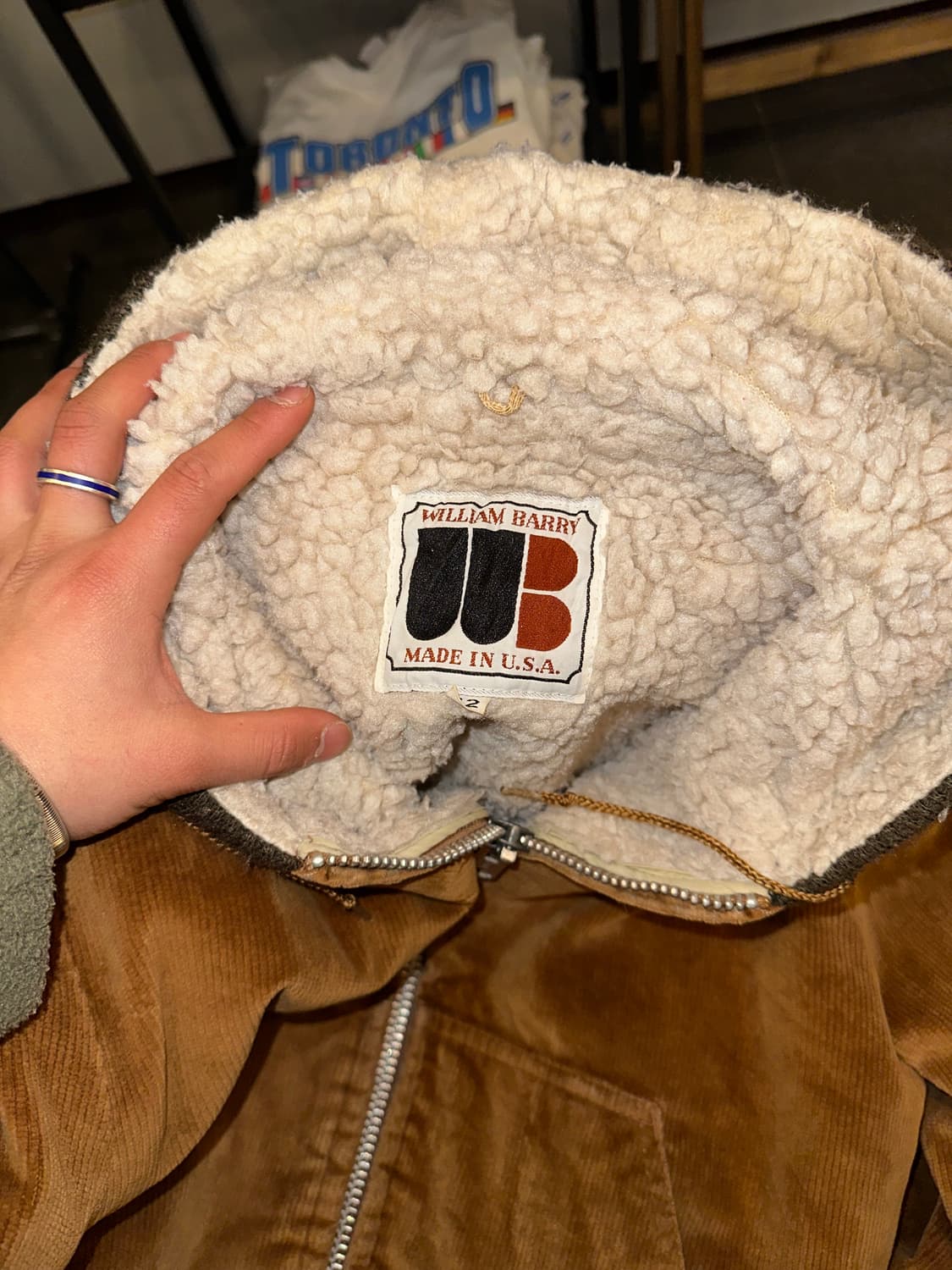 70’s American William Barry corduroy JK 상품이미지10