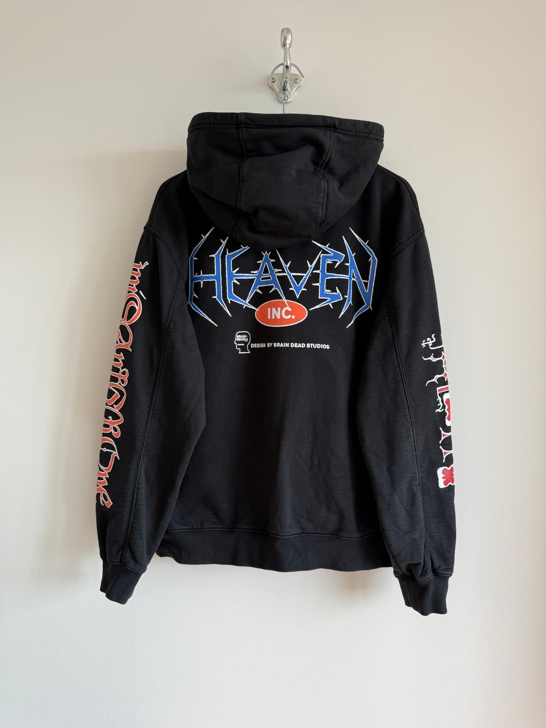 브레인데드(BRAIN-DEAD) 헤비코튼 후드 상품이미지2