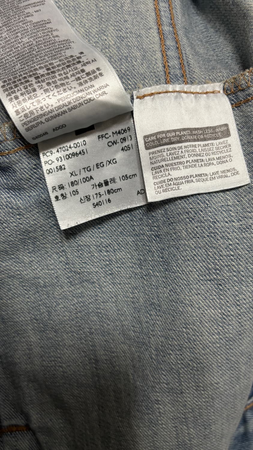 리바이스 트러커 데님 자켓 상품이미지5