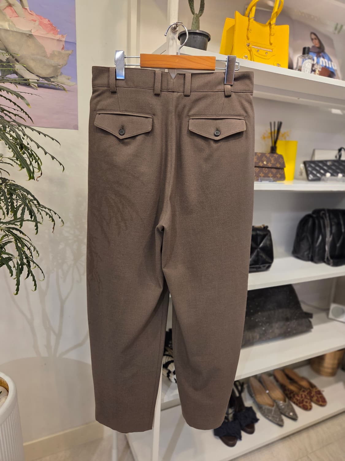 Aspivot 에스파이벗 핀턱 슬렉스 팬츠 상품이미지7