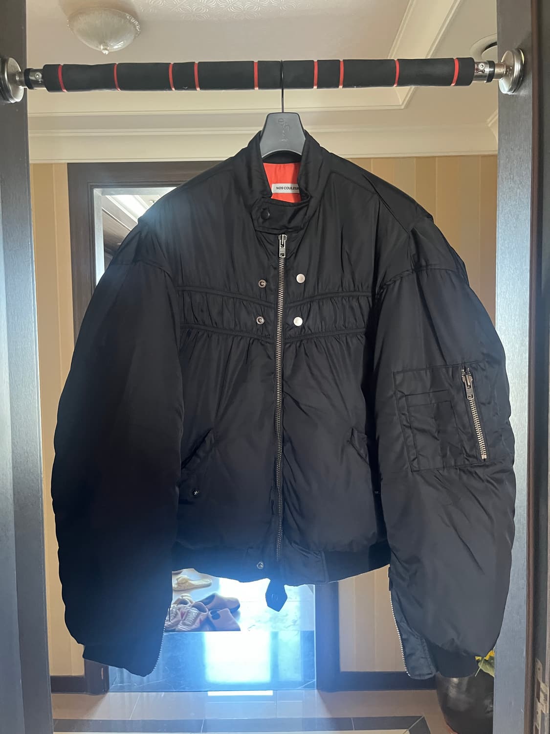 노쿨러스 바이커 봄버 자켓 1size 상품이미지2