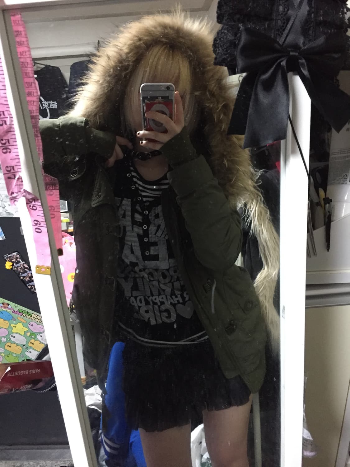 빈티지 퍼 야상 상품이미지1