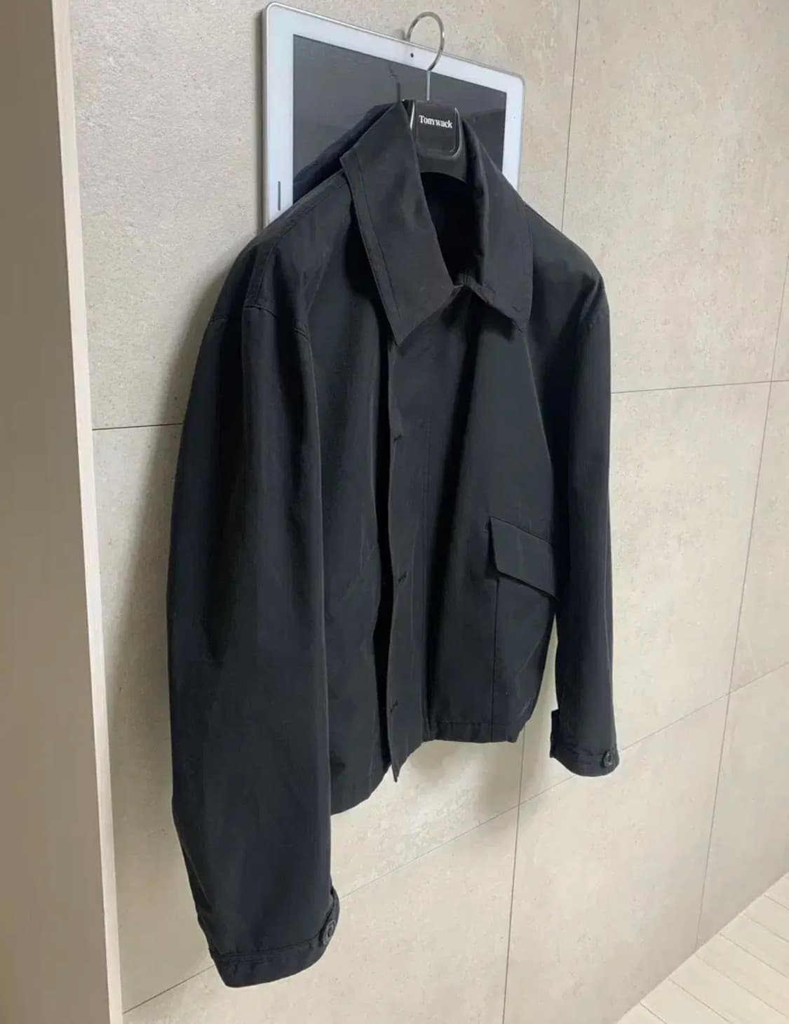 토니웩 블랙 숏 블루종 자켓 L 상품이미지2