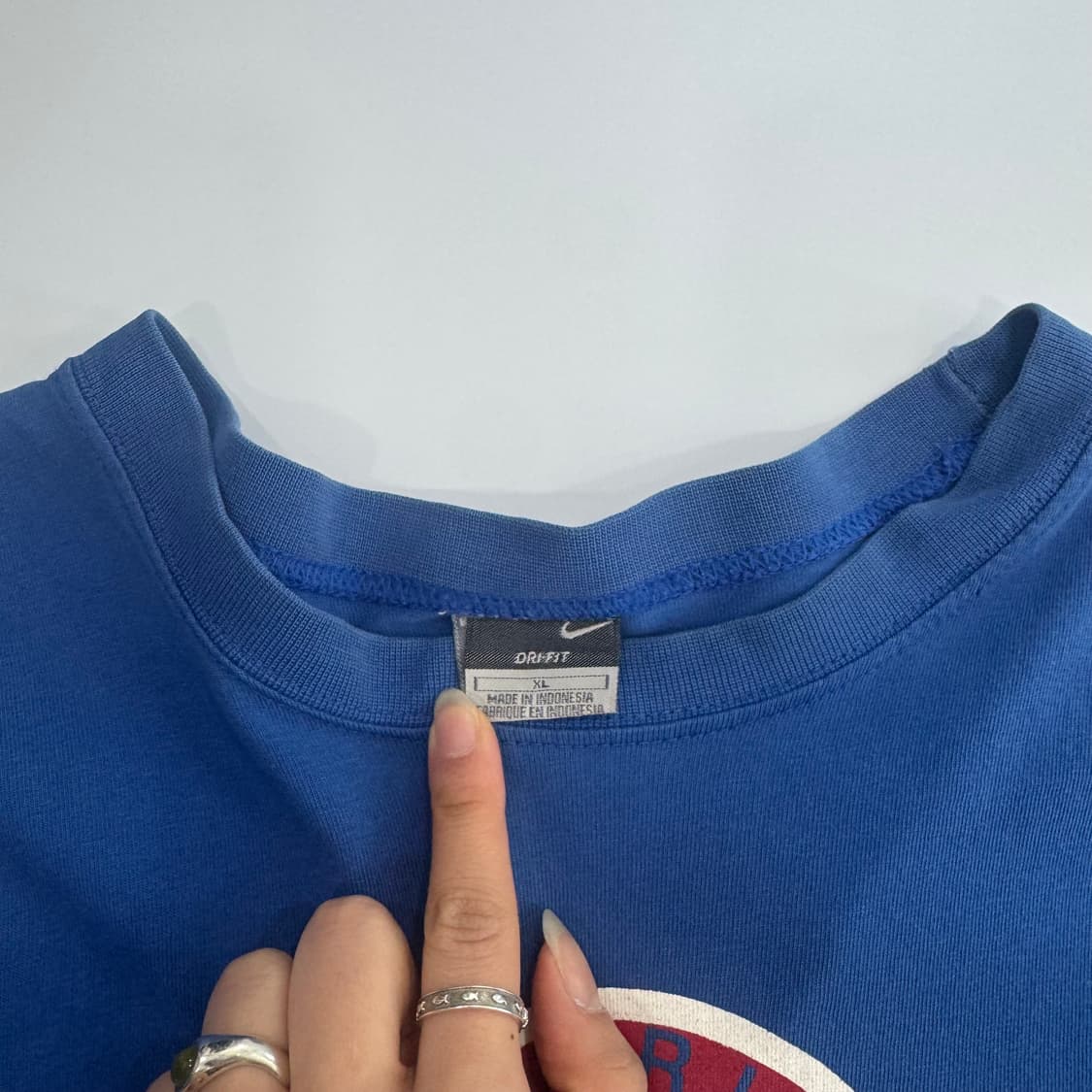Nike 나이키 백포인트 블루 롱슬리브   상품이미지5
