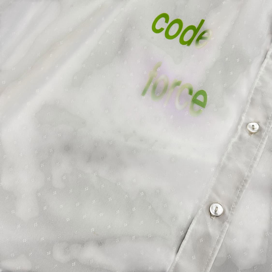 Round Collar Dot Printing Shirt 상품이미지7