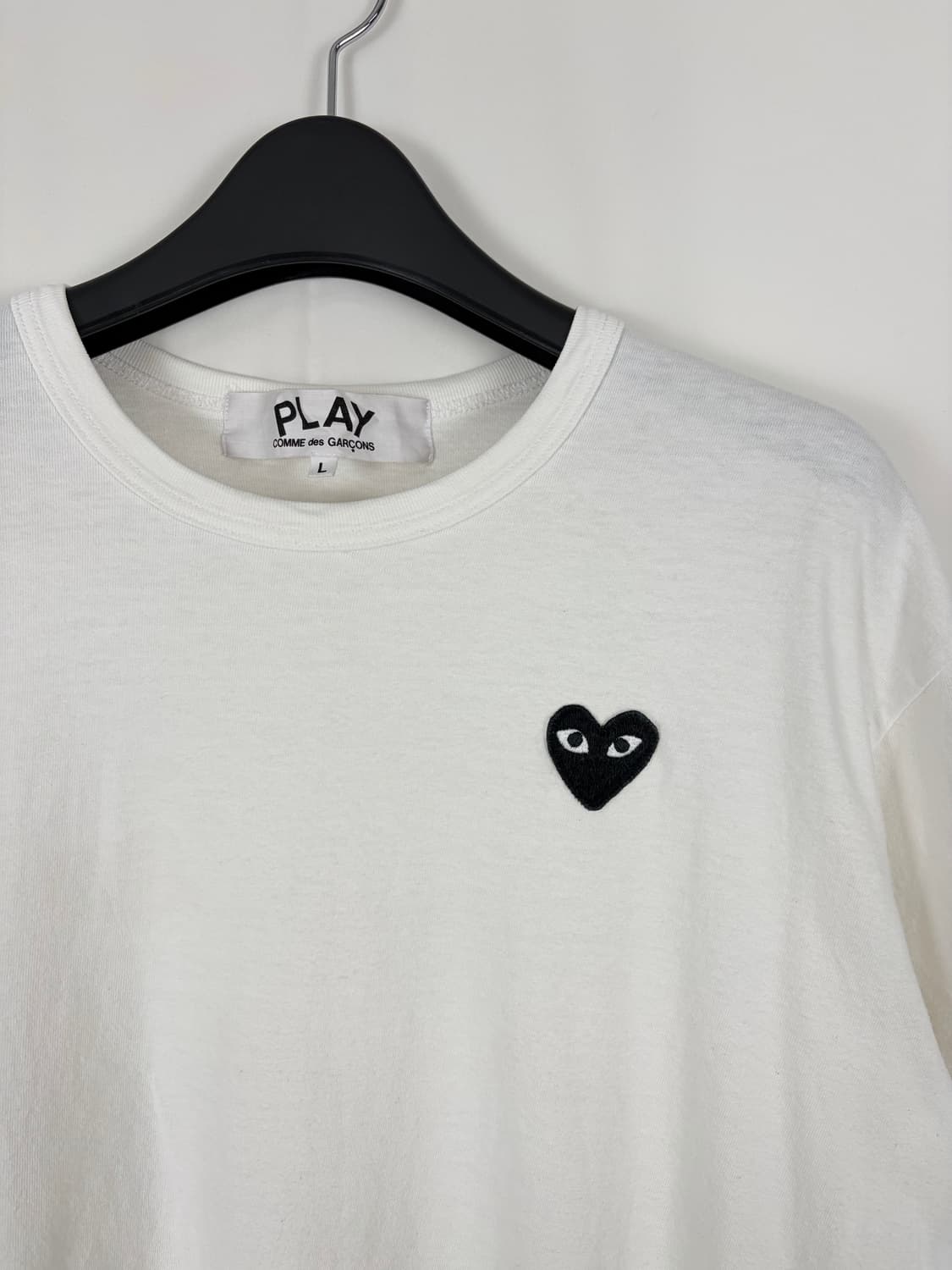 a171) 꼼데가르송 플레이 블랙와펜 반팔티셔츠 상품이미지2