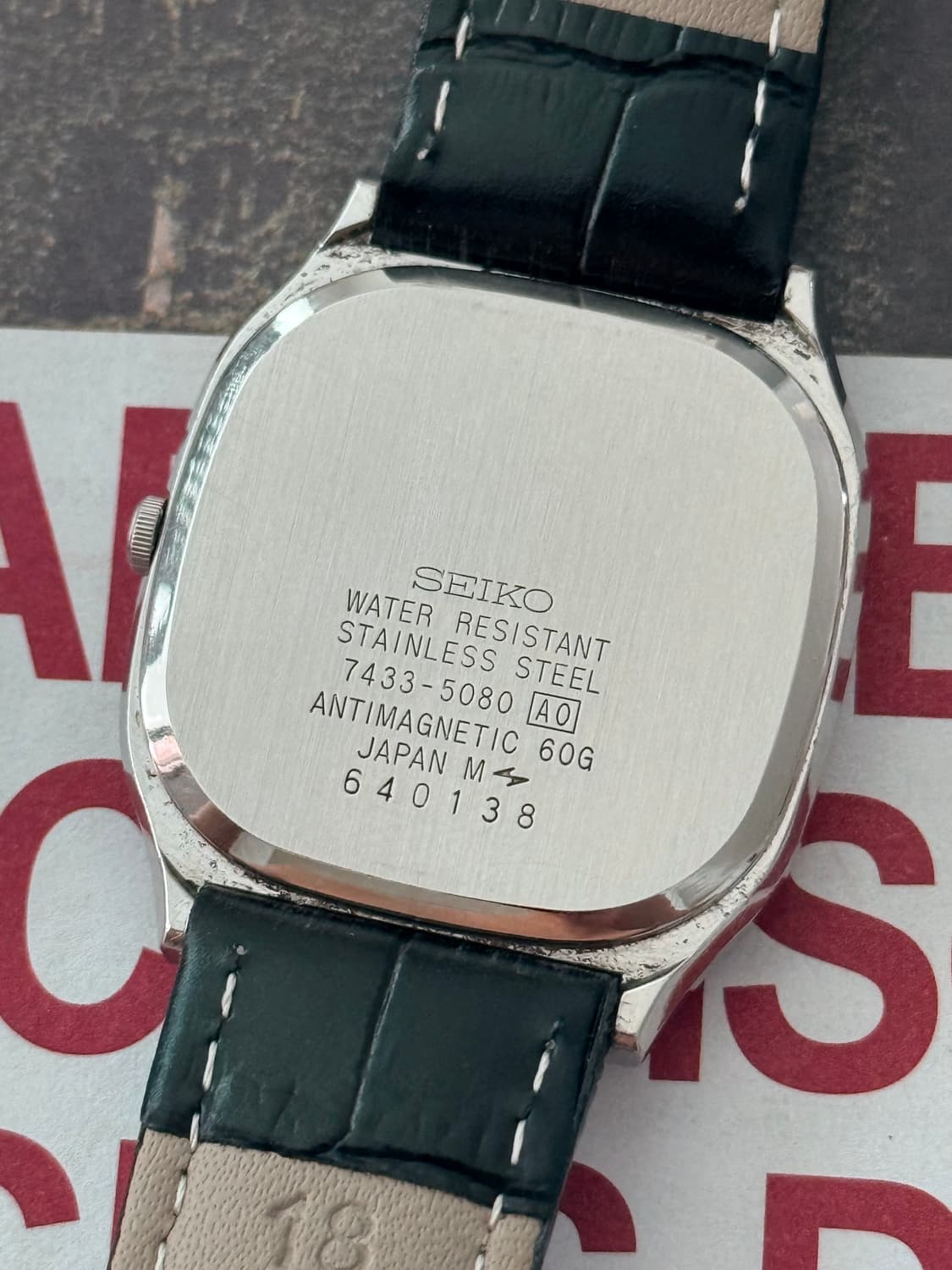Seiko 세이코 Chronos 쿼츠 Day-Date 상품이미지5
