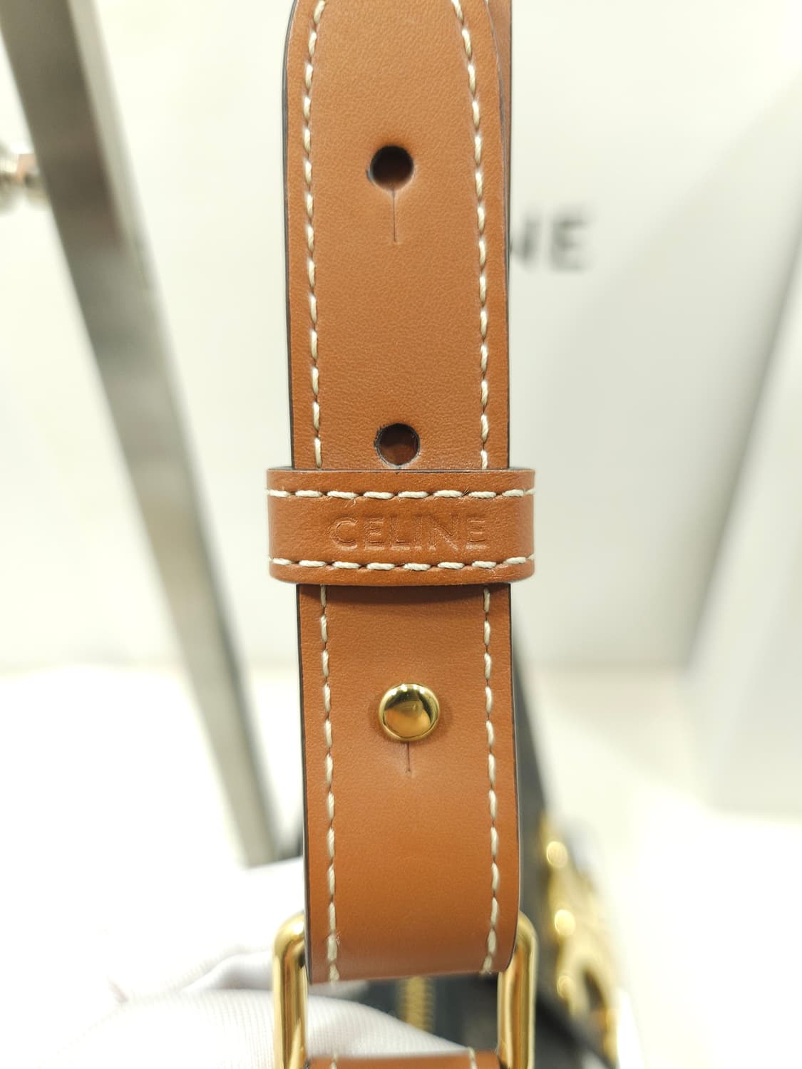 [새상품급/풀구성] 셀린느 미디엄 트리옹프 아바백 캔버스 상품이미지10