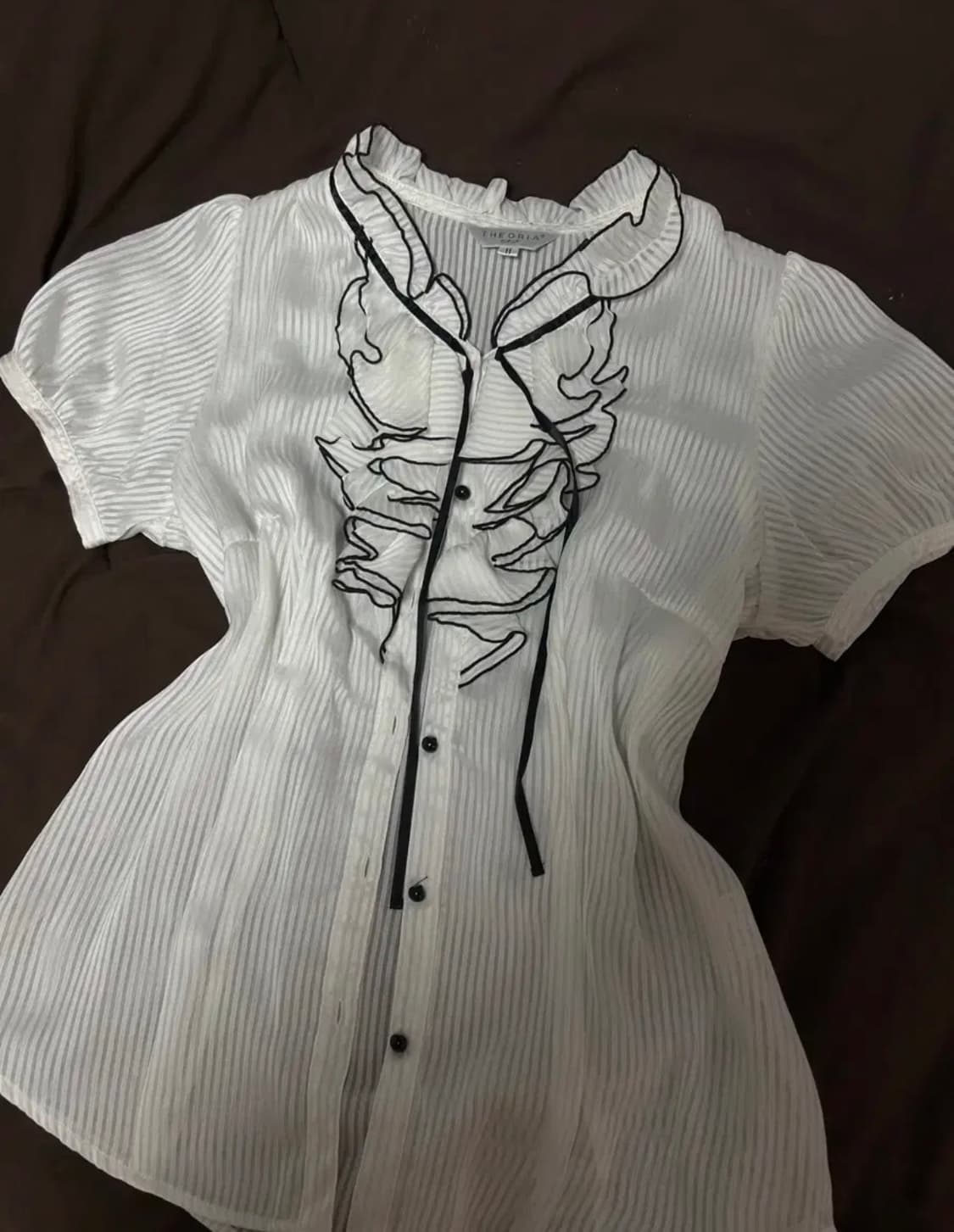 긱시크 갸루 빈티지 블라우스 상품이미지2