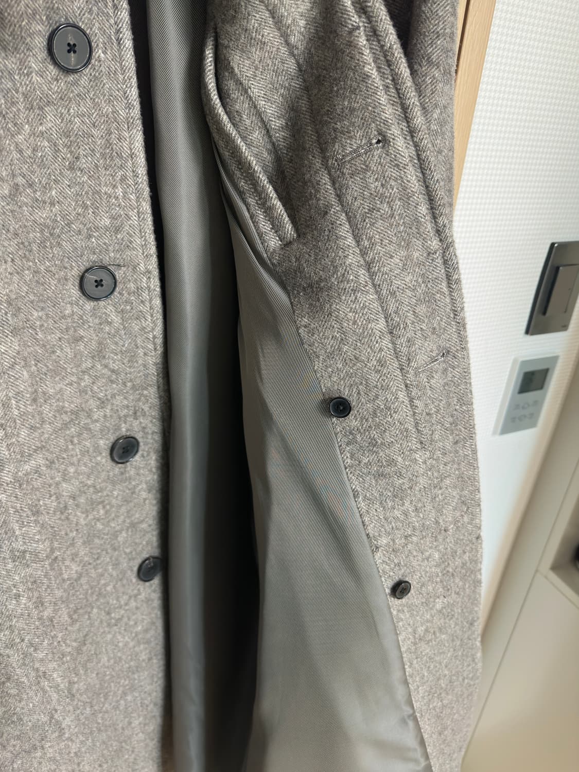 노이어 발마칸 해링본 코트  상품이미지7