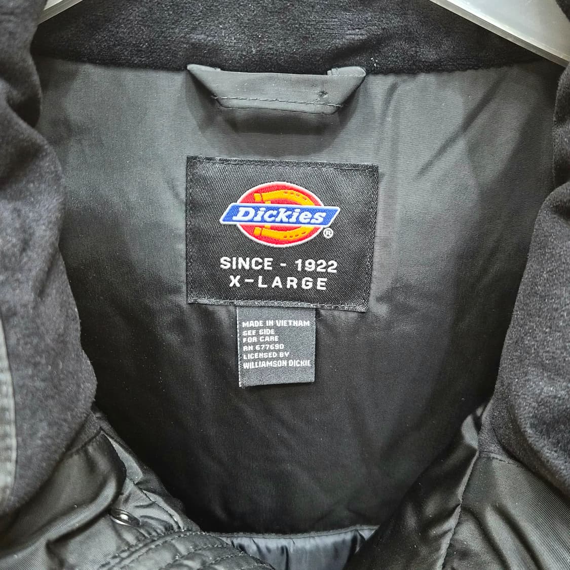 디키즈 블랙 롱패딩 상품이미지3