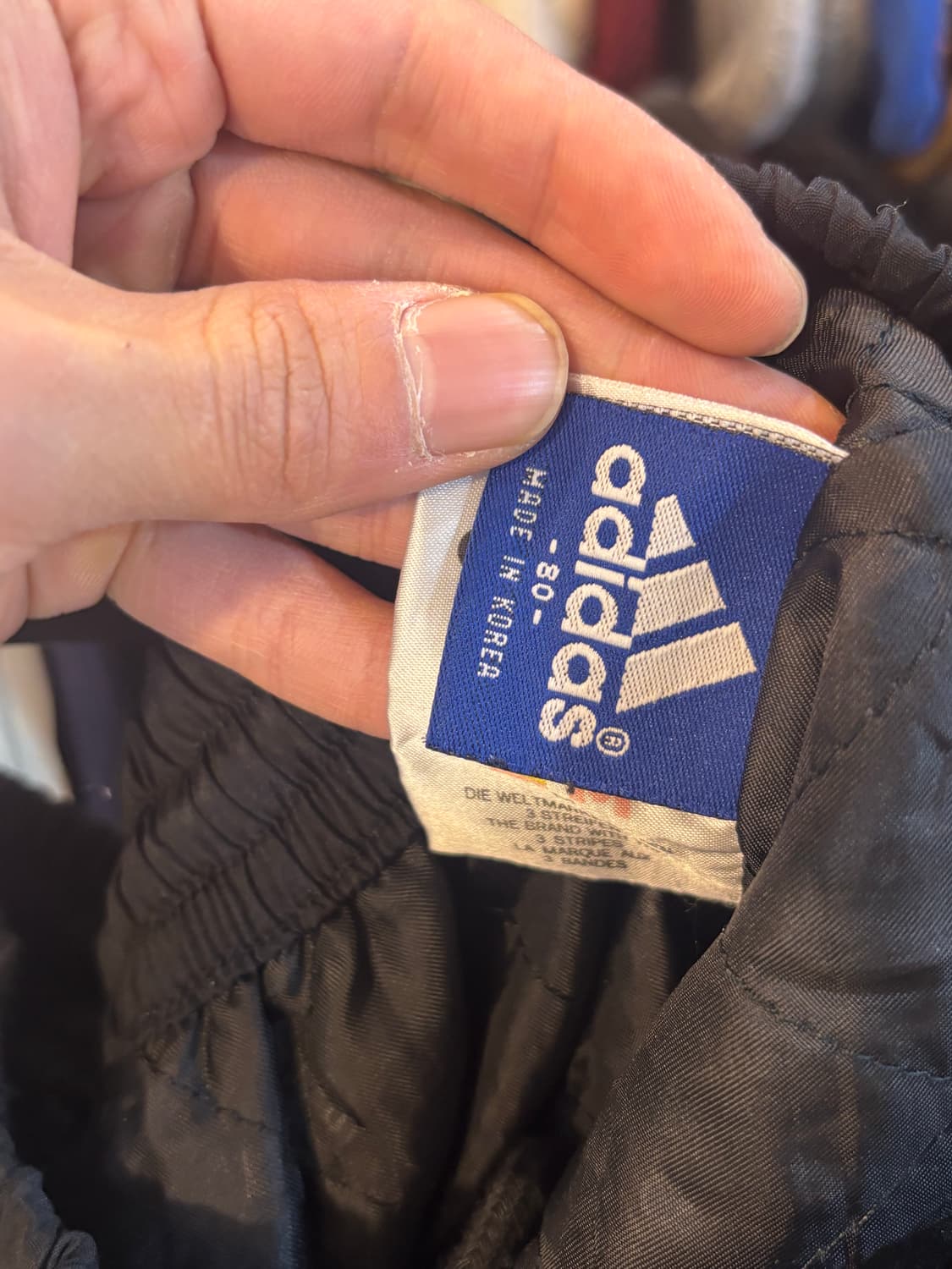 아디다스 올드스쿨 우븐팬츠 트랙팬츠 조거팬츠 블랙 M사이즈 상품이미지6