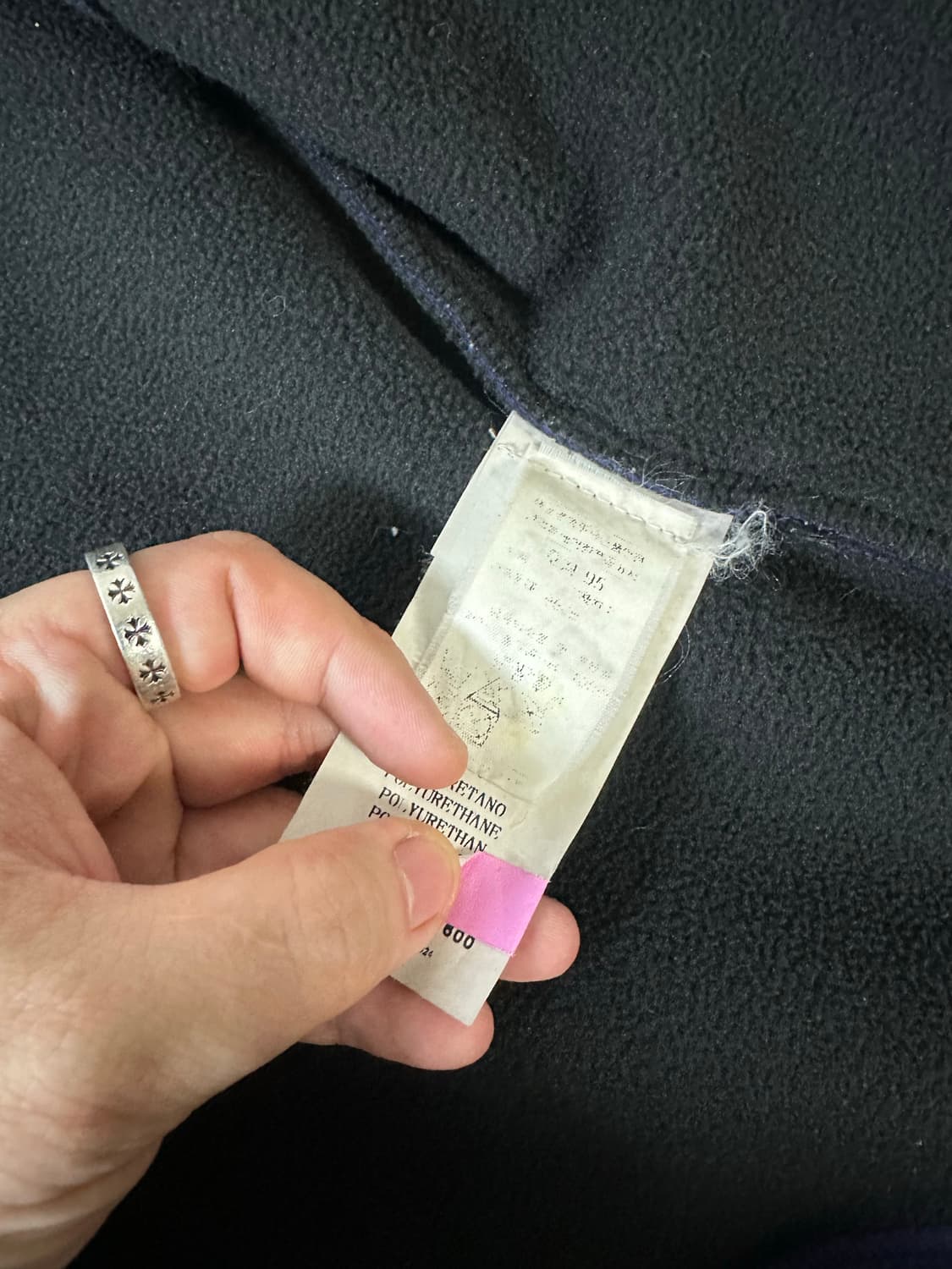 스톤아일랜드 데님라인 아카이브 플리스자켓 퍼플 (L) 상품이미지4