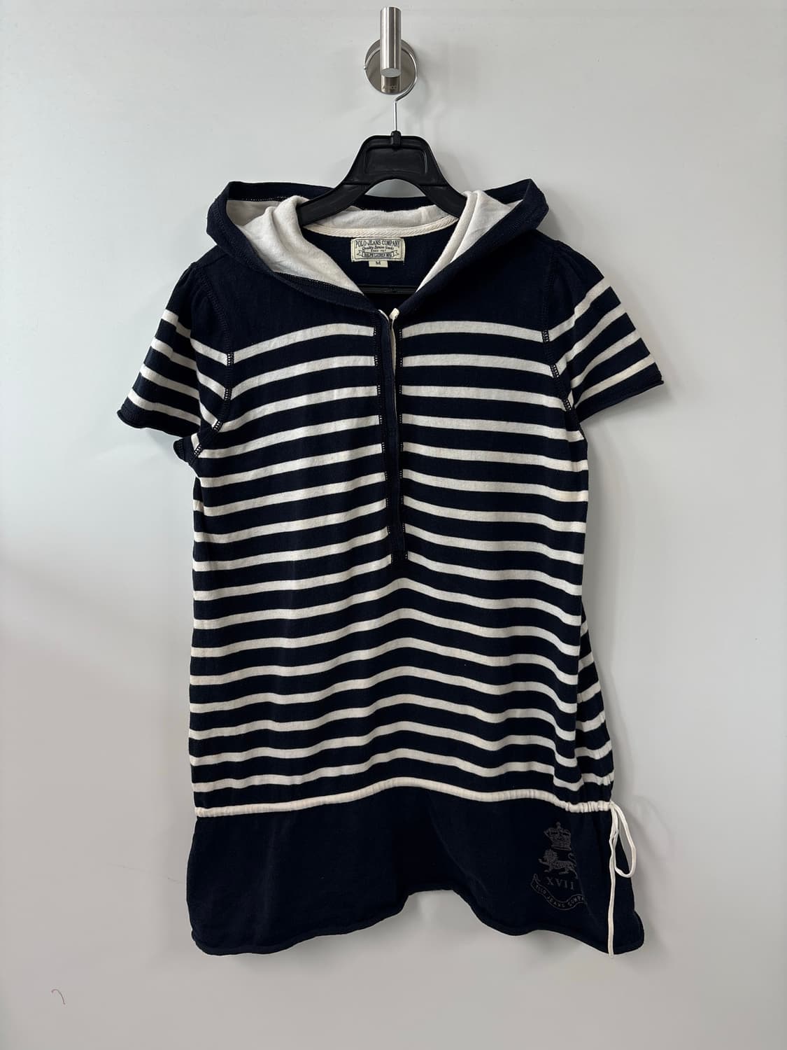 폴로 진스 컴퍼니 레이어드 반팔 후드 원피스 모리걸 상품이미지4