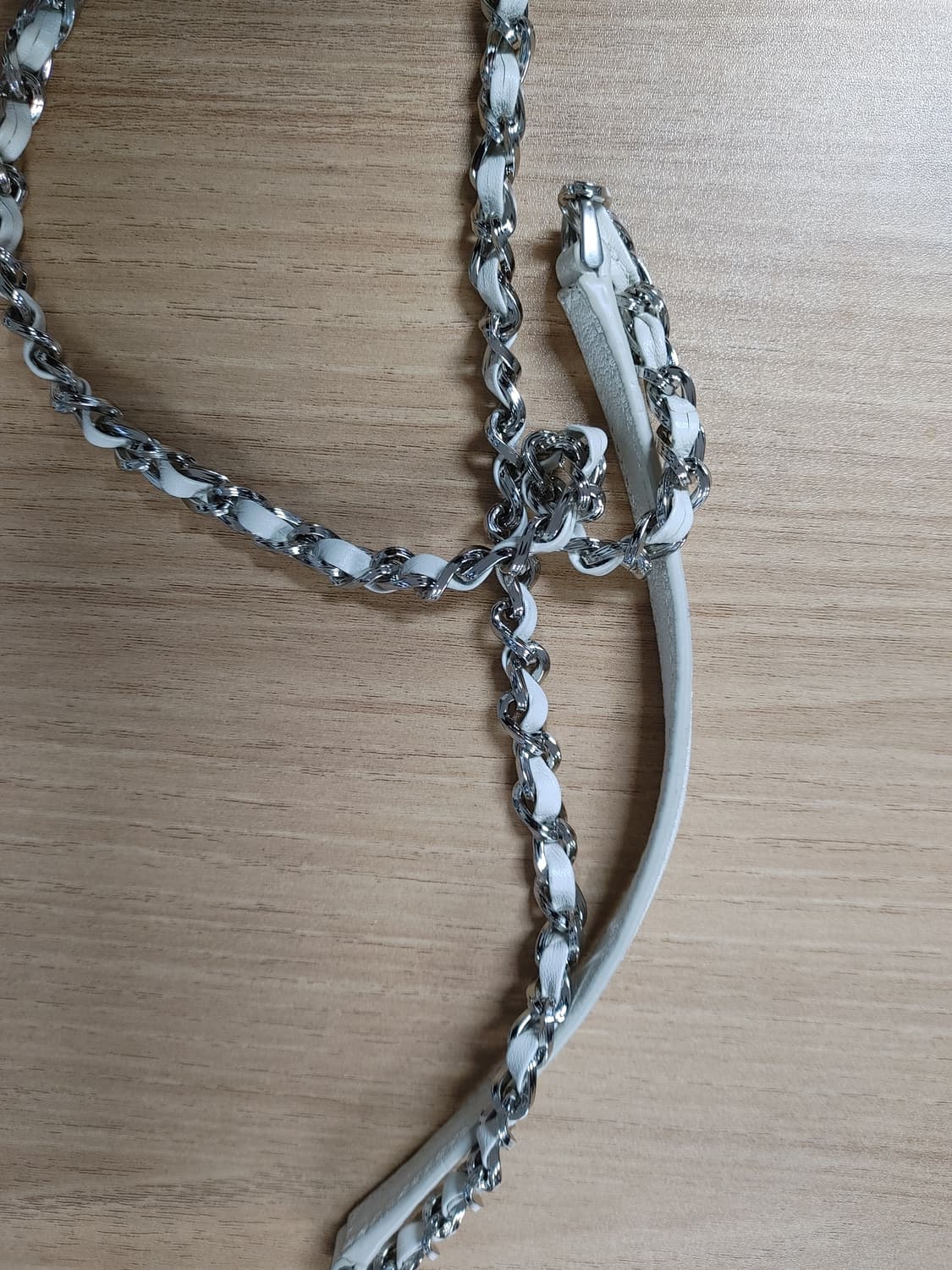 COURONNE 쿠론 소가죽 은장체인 미니 숄더엔 크로스백 상품이미지9