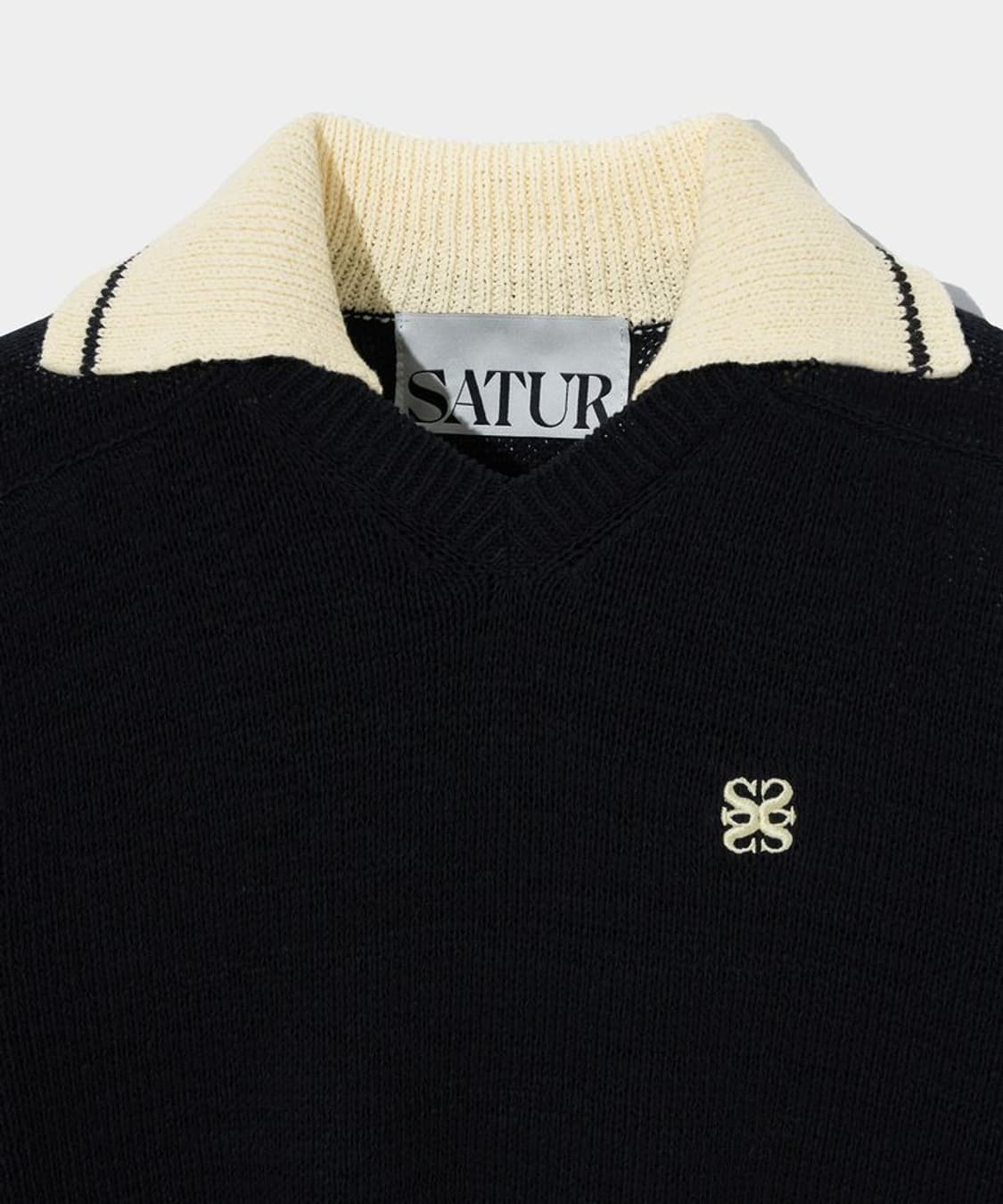 새상품) 세터 Satur 로잔 칼라 니트 상품이미지3