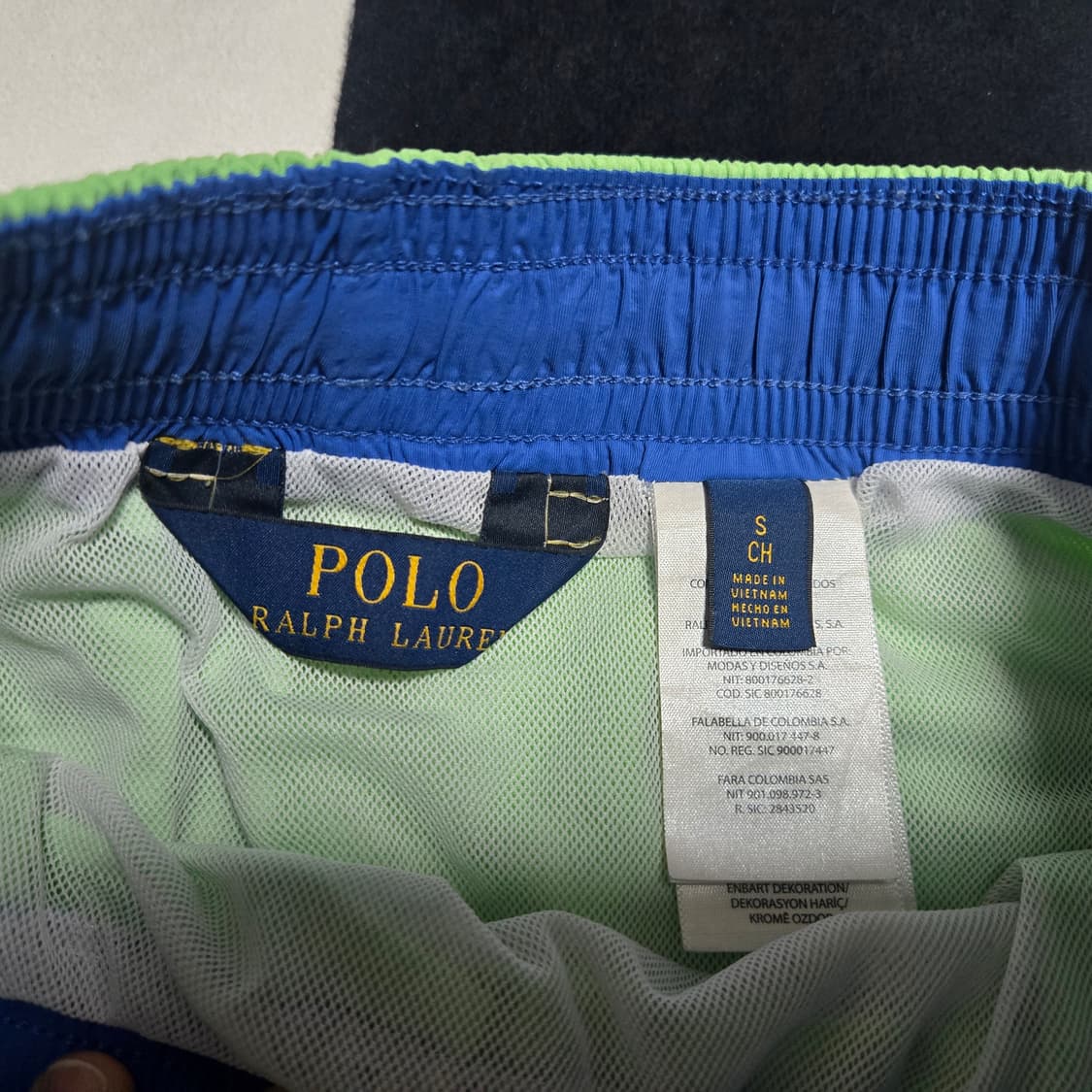 S 폴로랄프로렌 스윔팬츠 그린 상품이미지3