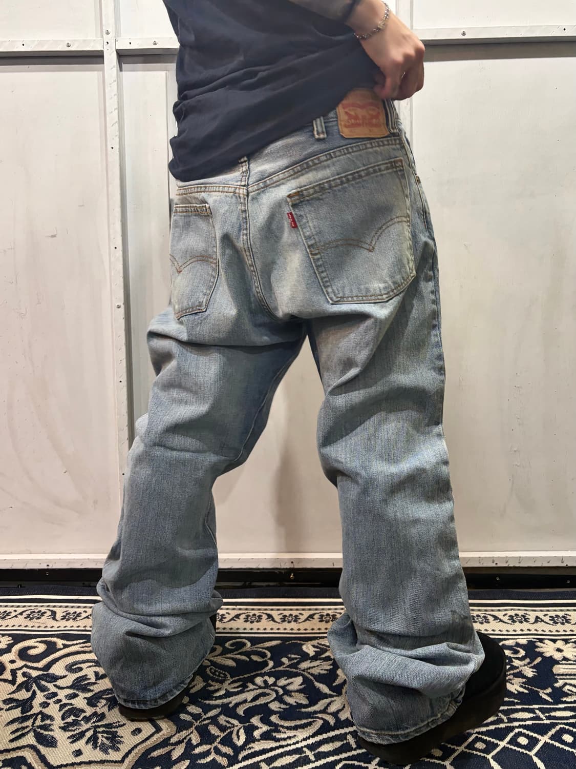 90s LEVIS 517 denim boots cut jeans 상품이미지1