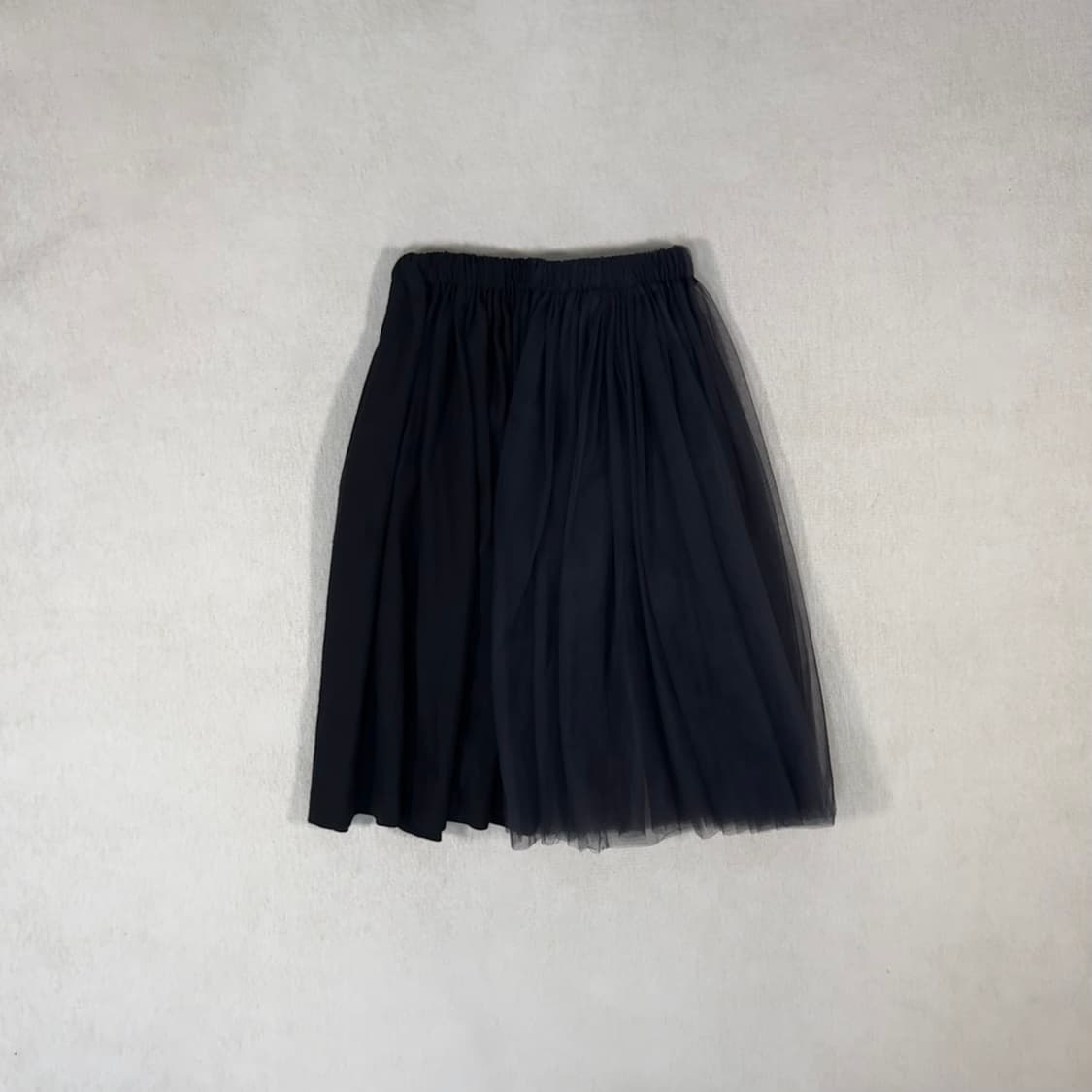 Tulle Black Long Skirt  상품이미지4