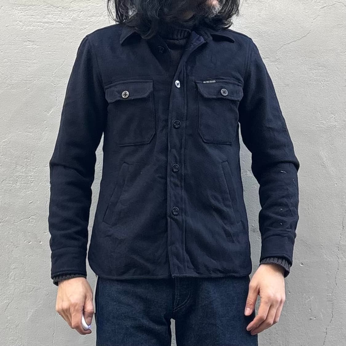 일본 블루 블루 울 cpo 셔츠 자켓 상품이미지8