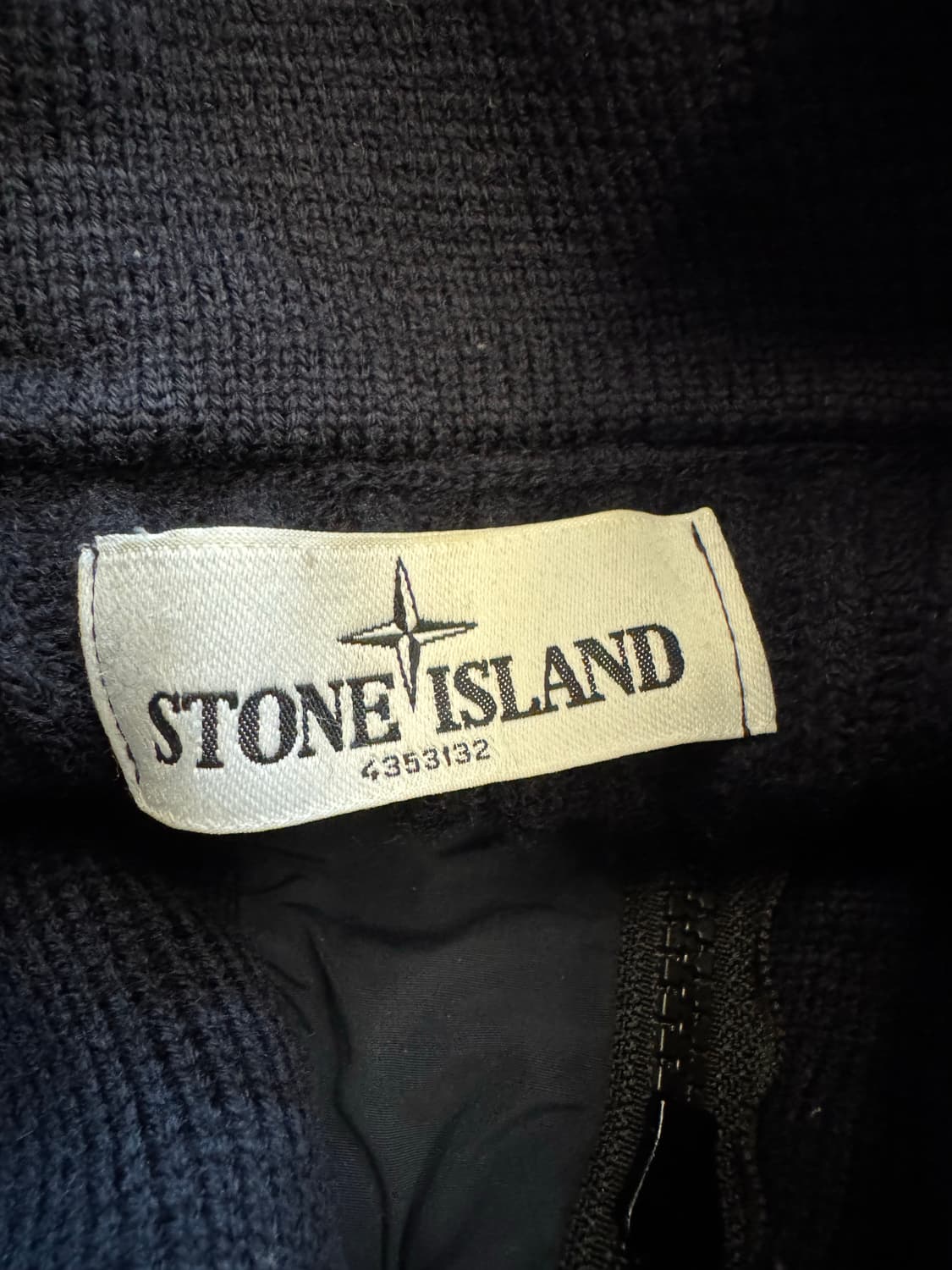 스톤아일랜드 골지 니트 집업 자켓 처분  상품이미지3