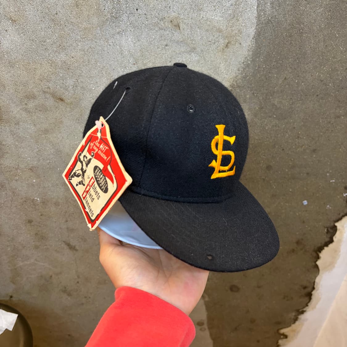 80s Made in USA 빈티지 솔트레이크비스 야구모자 볼캡 울 모자 상품이미지3