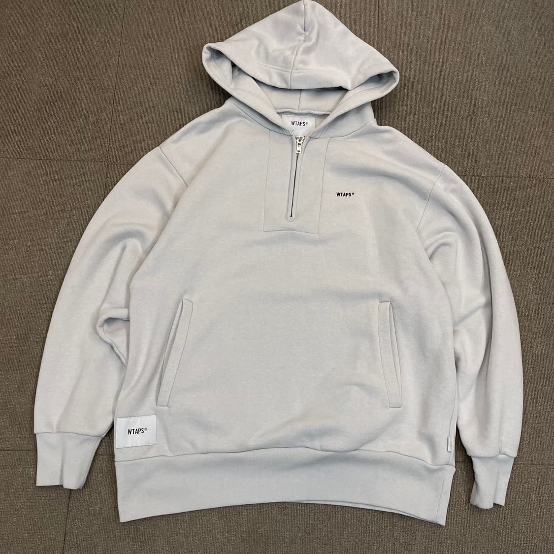 wtaps 더블탭스 반집업 후드  상품이미지1