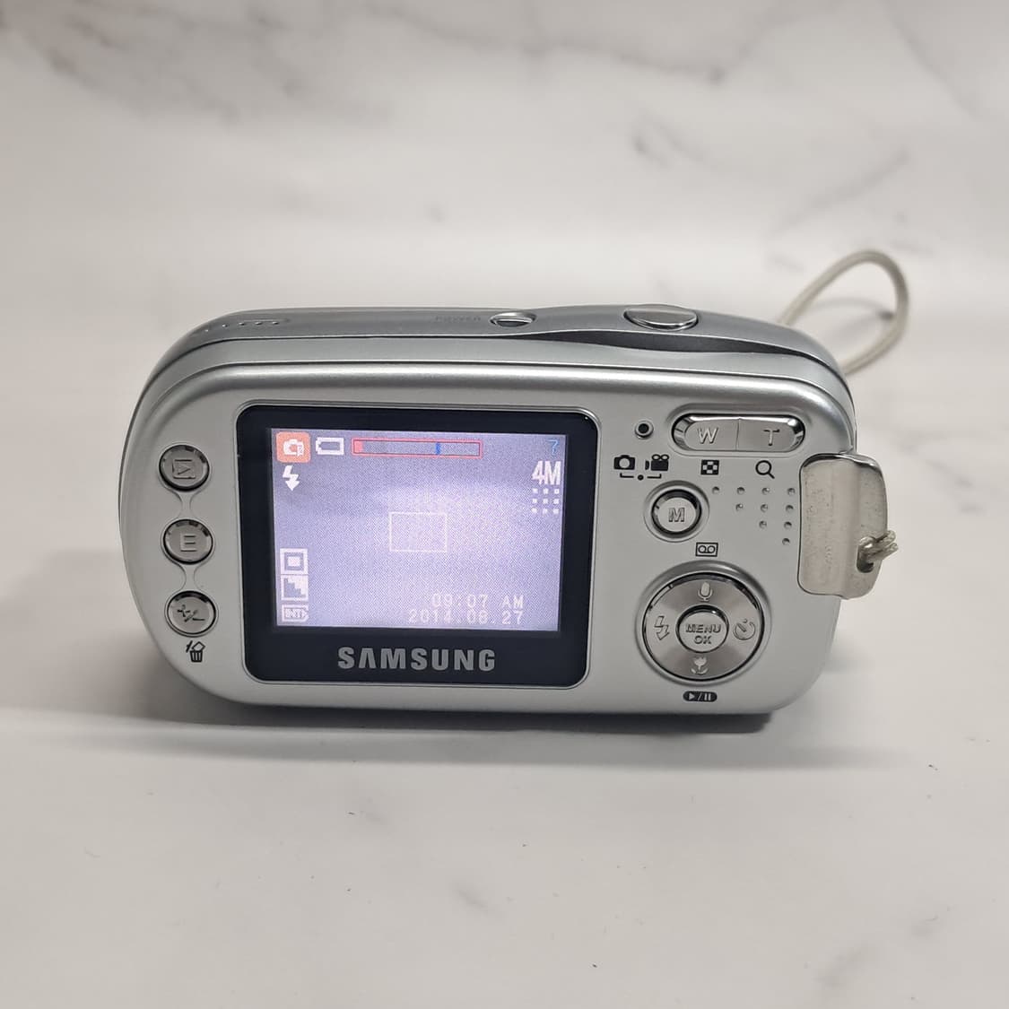 빈티지 감성! 삼성 케녹스 Q1 실버 디지털카메라 상품이미지7