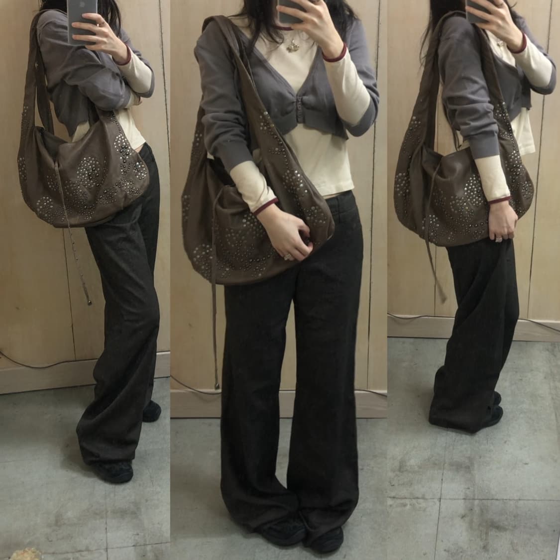 [직수입] 빈티지 트라우저 브라운 상품이미지2