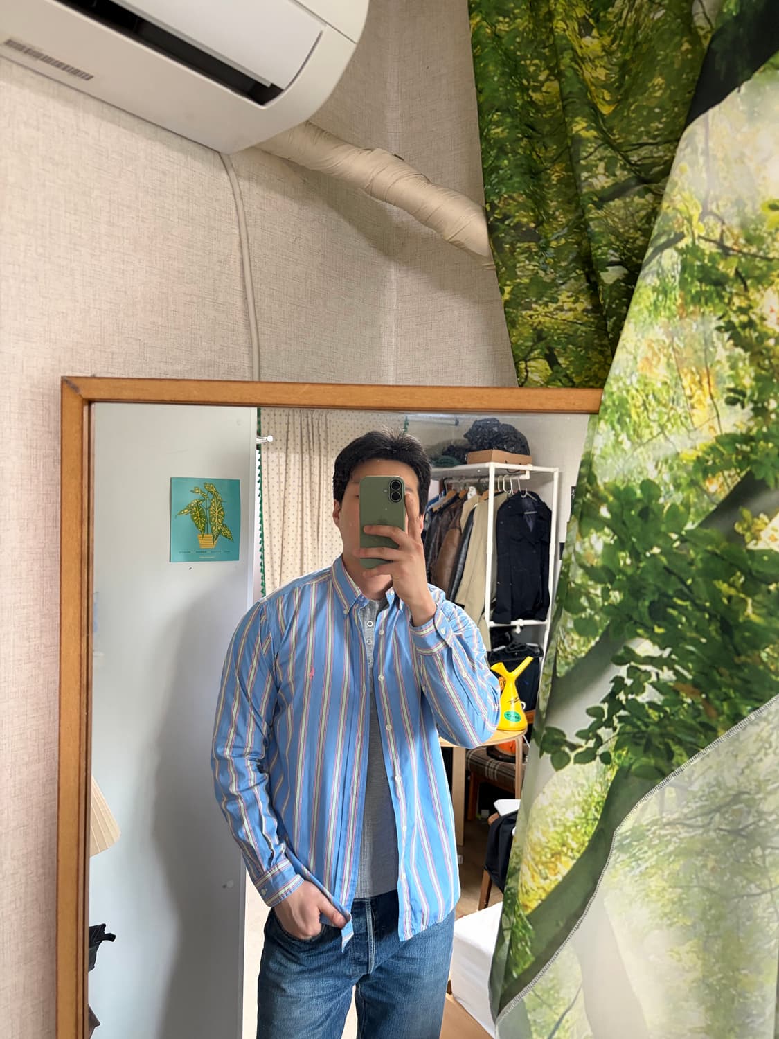 100) 폴로 랄프로렌 커스텀핏 스트라이프 셔츠 상품이미지2