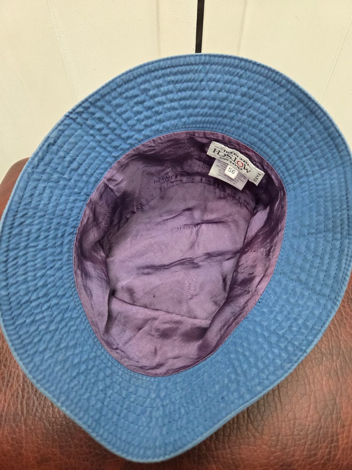 에르메스 우븐 버킷햇 상품이미지5