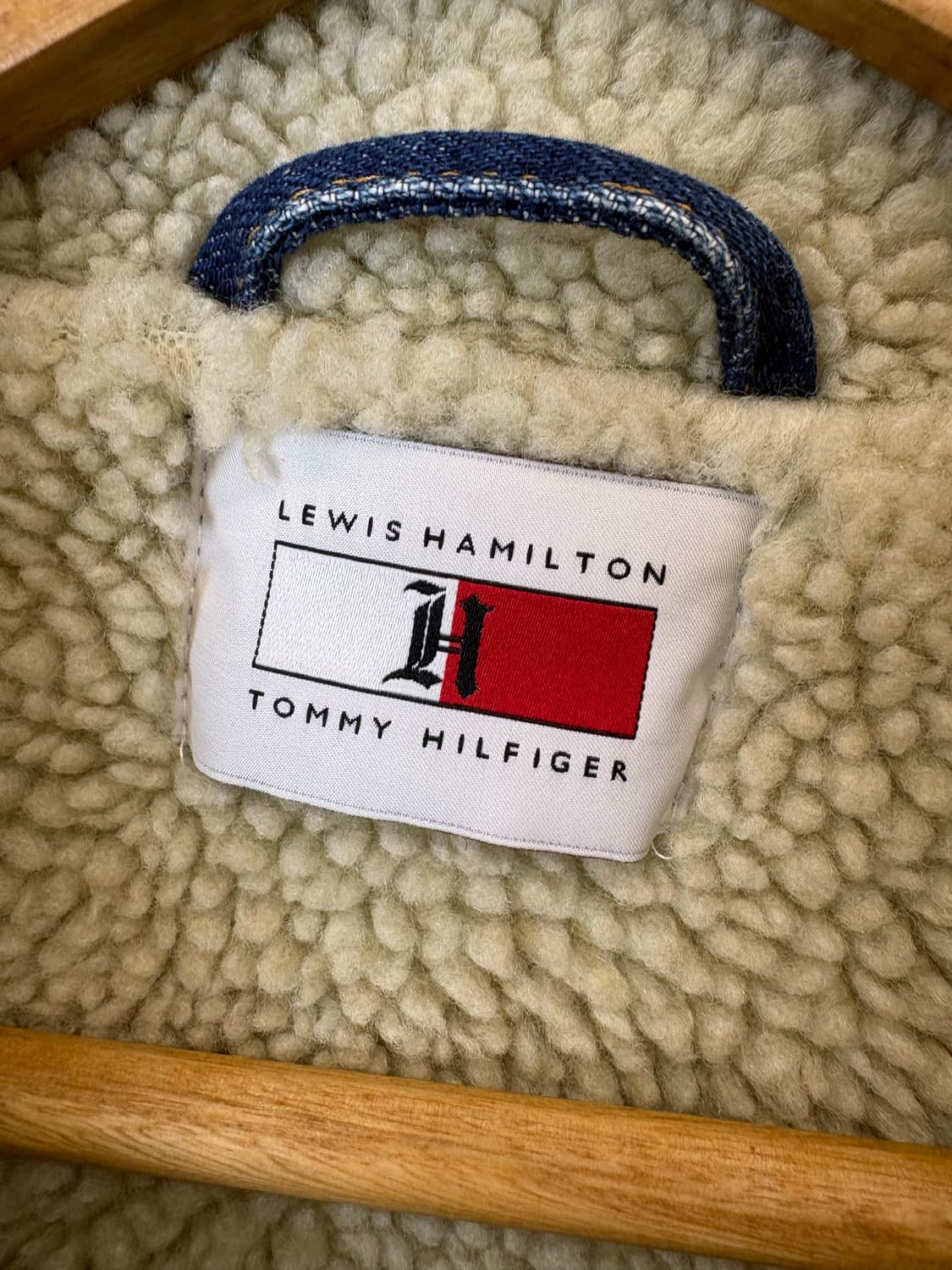 타미힐피거 루이스해밀턴 양털 쉐르파 데님 자켓 상품이미지8