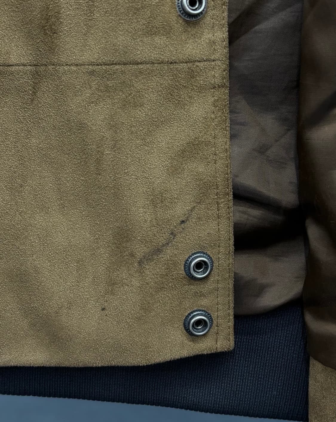 빈티지 스웨이드 바시티 자켓 상품이미지4