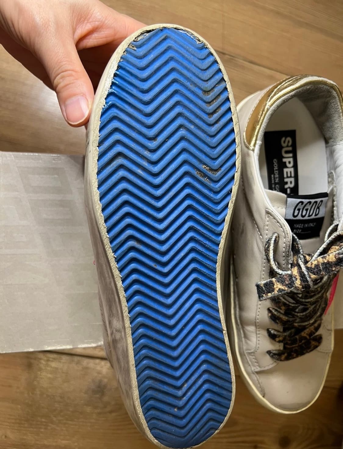 골든구스 슈퍼스타 베이지/푸시아 36 상품이미지6