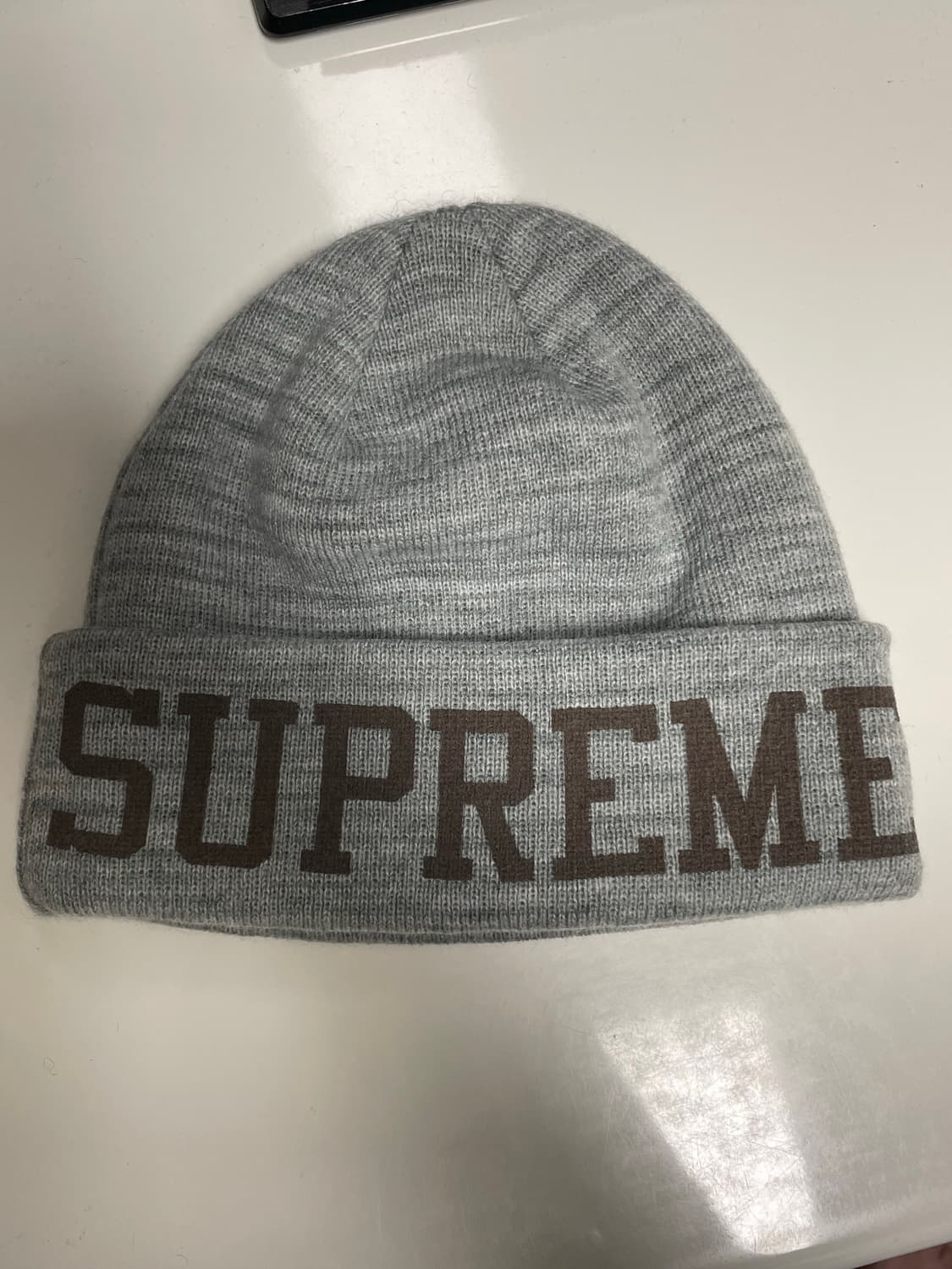 슈프림 뉴에라 바시티 비니 헤더그레이 상품이미지2