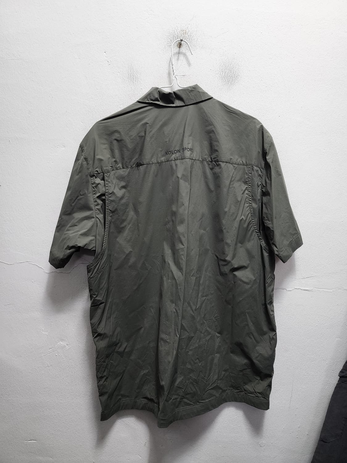 코오롱스포츠 나일론 아메카지 반팔셔츠  상품이미지2