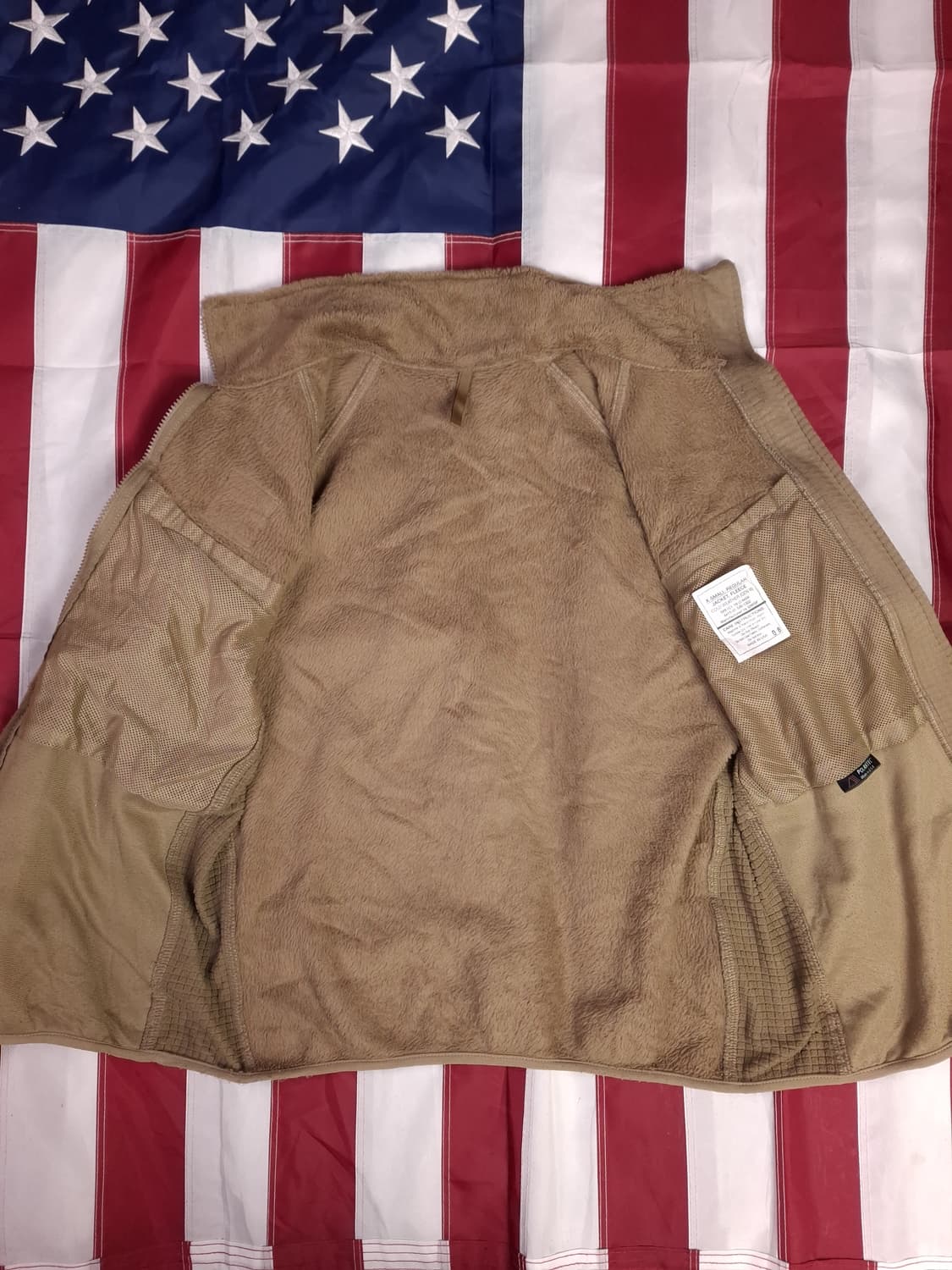 오리지날 미군 지급용 신형 OCP 폴라텍 후리스자켓 상품이미지7