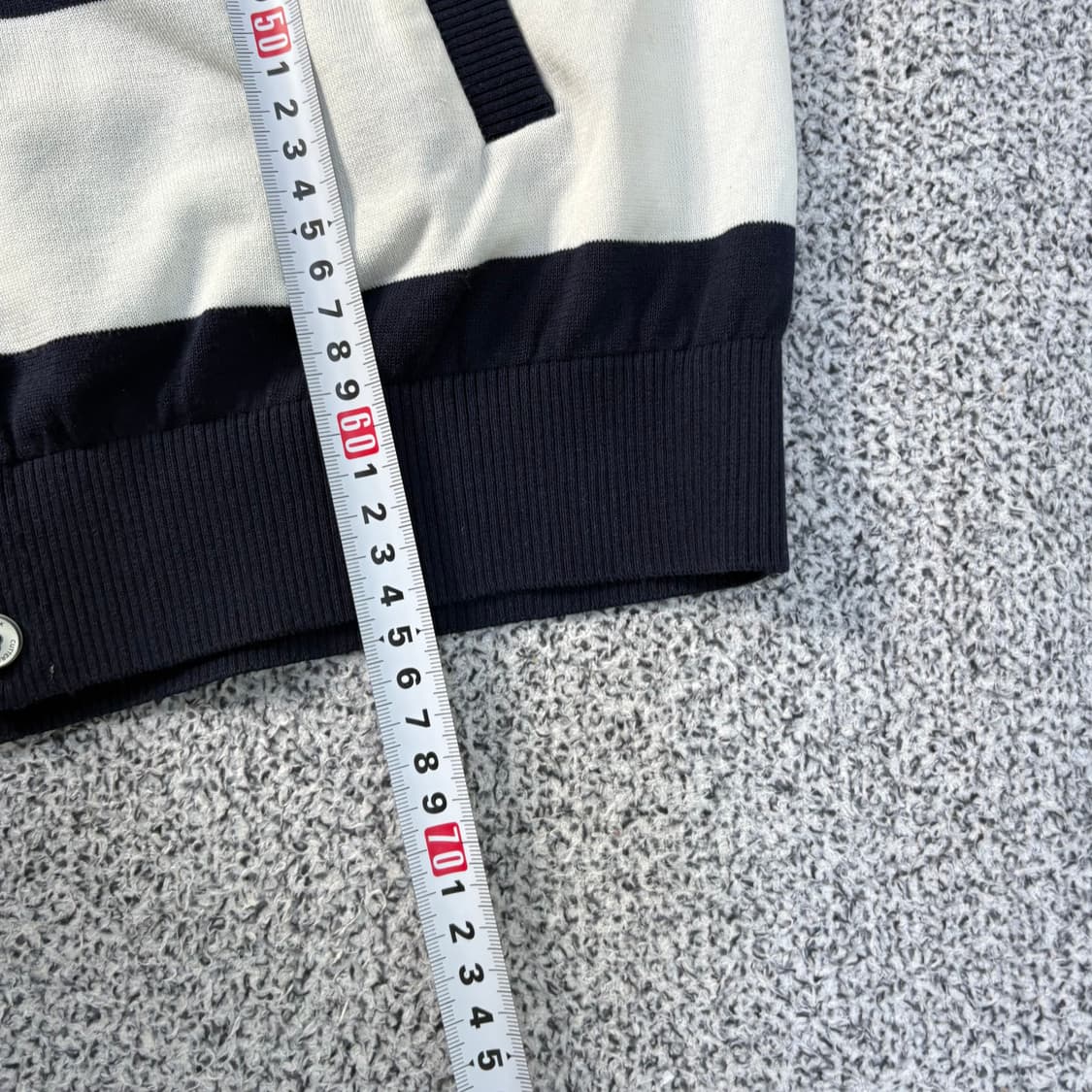 100 커터앤벅 골프 스트라이프 가디건 0319J 상품이미지8