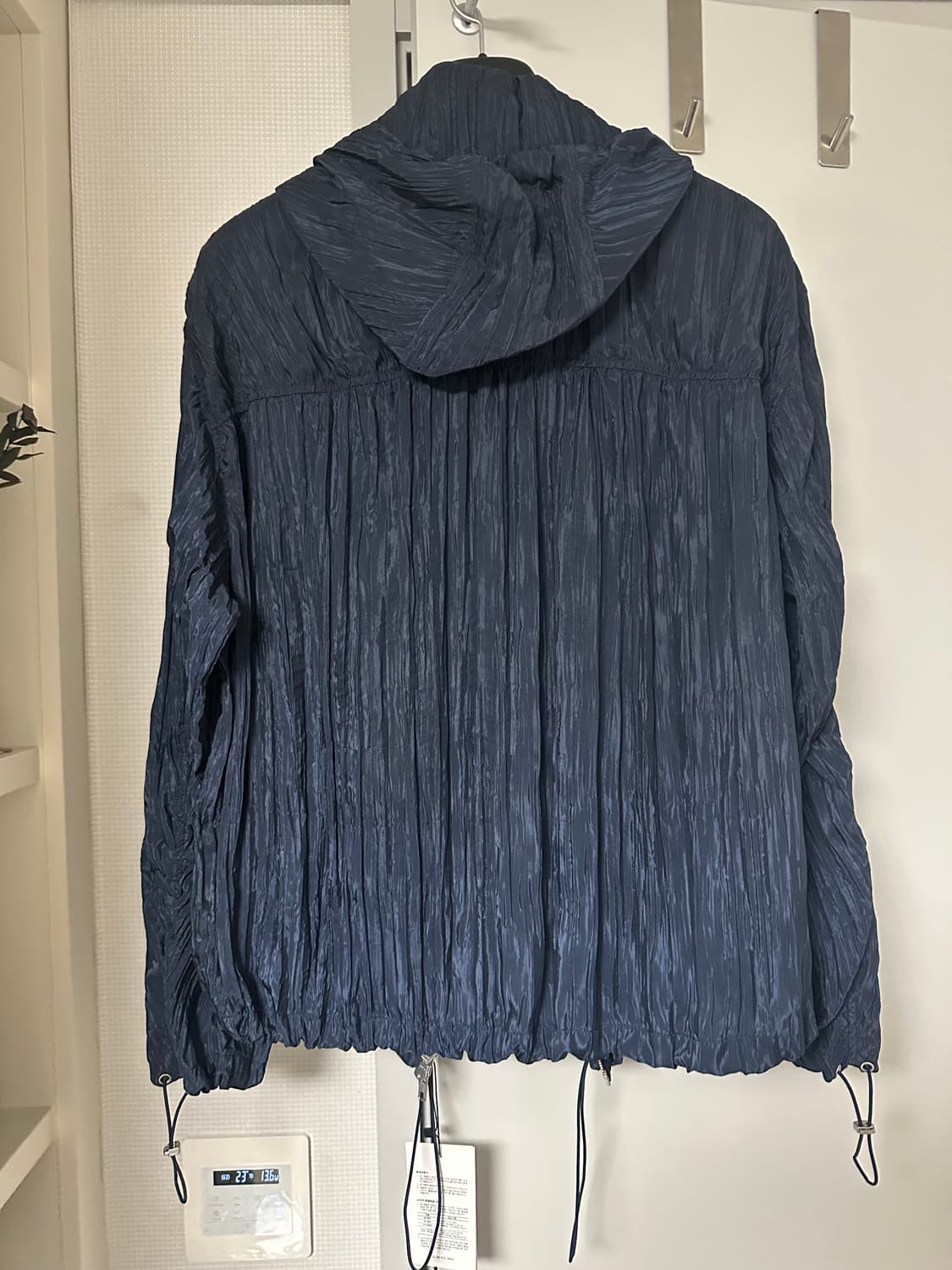 [새상품] 유스(youth) 셔링 플라이트 자켓 네이비 L 판매 상품이미지7