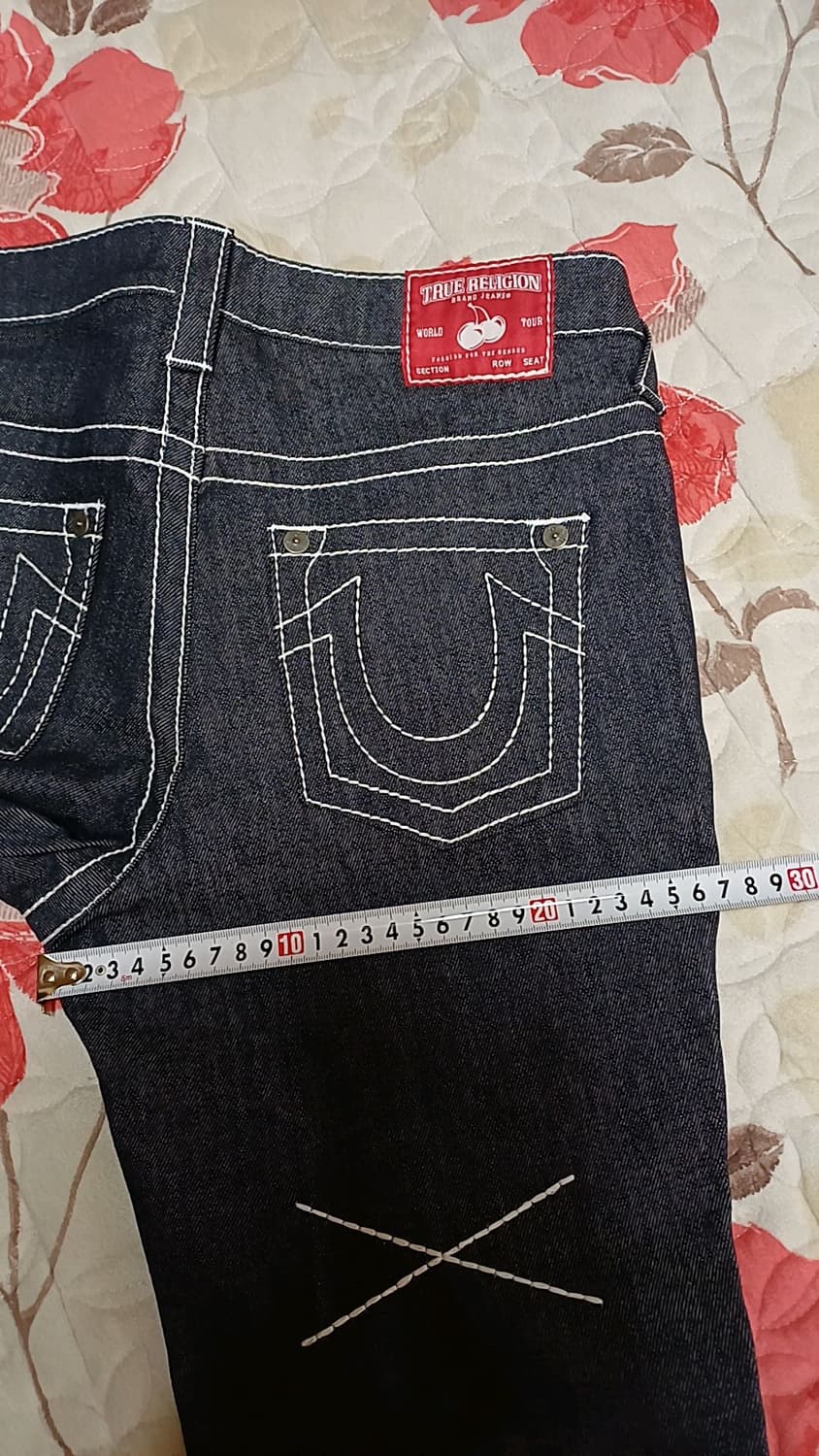 트루릴리전 키르시 스판청바지 29인치 기장101 상품이미지9