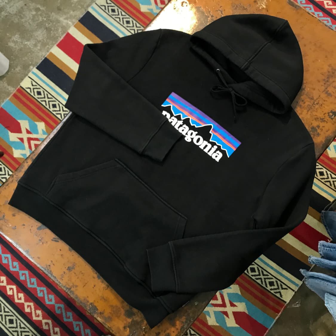 파타고니아 블랙 기모 후디 남성 110 사이즈  상품이미지2